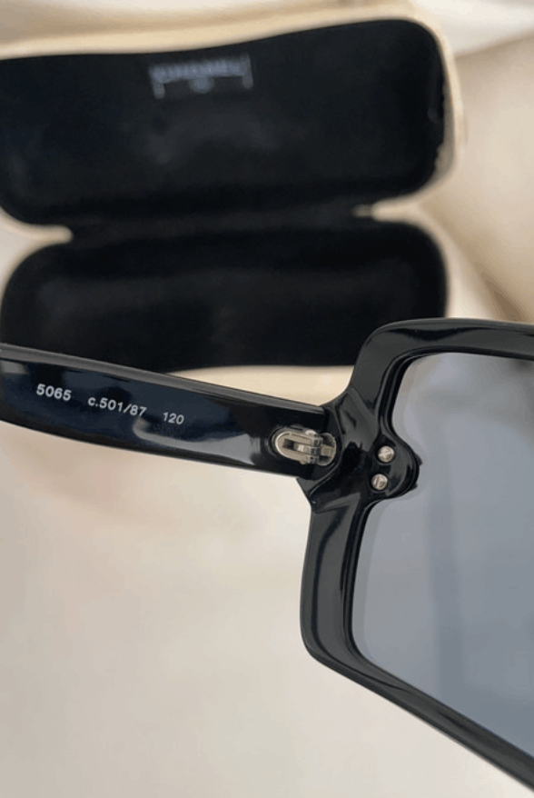 Chanel Chanel Sunglasses 5065 CC Rhinestone Logo Rimless Size ONE SIZE - 5 Thumbnail