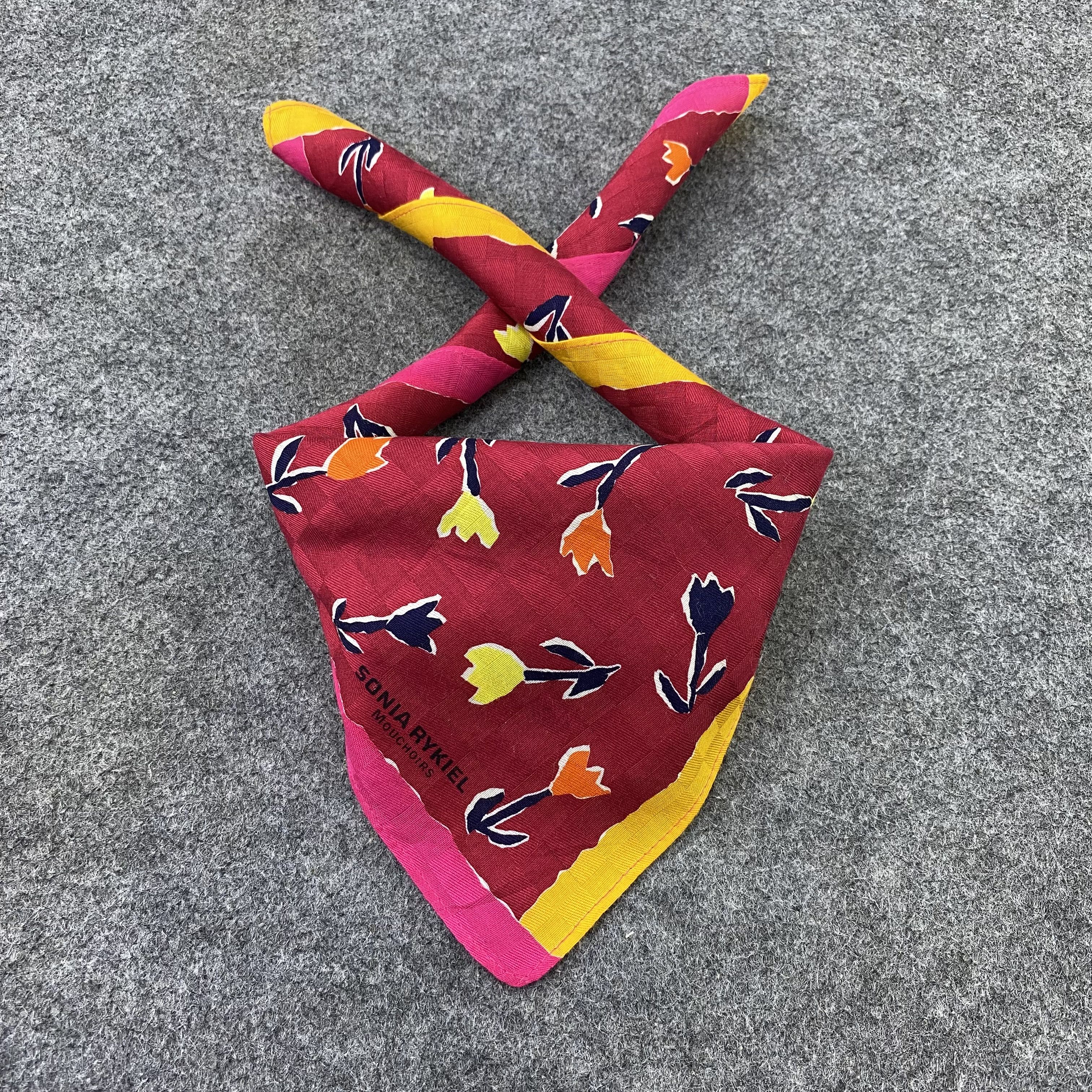Sonia Rykiel Sonia Rykiel Handkerchief Neckerchief Bandana-B1597 Size ONE SIZE - 2 Thumbnail