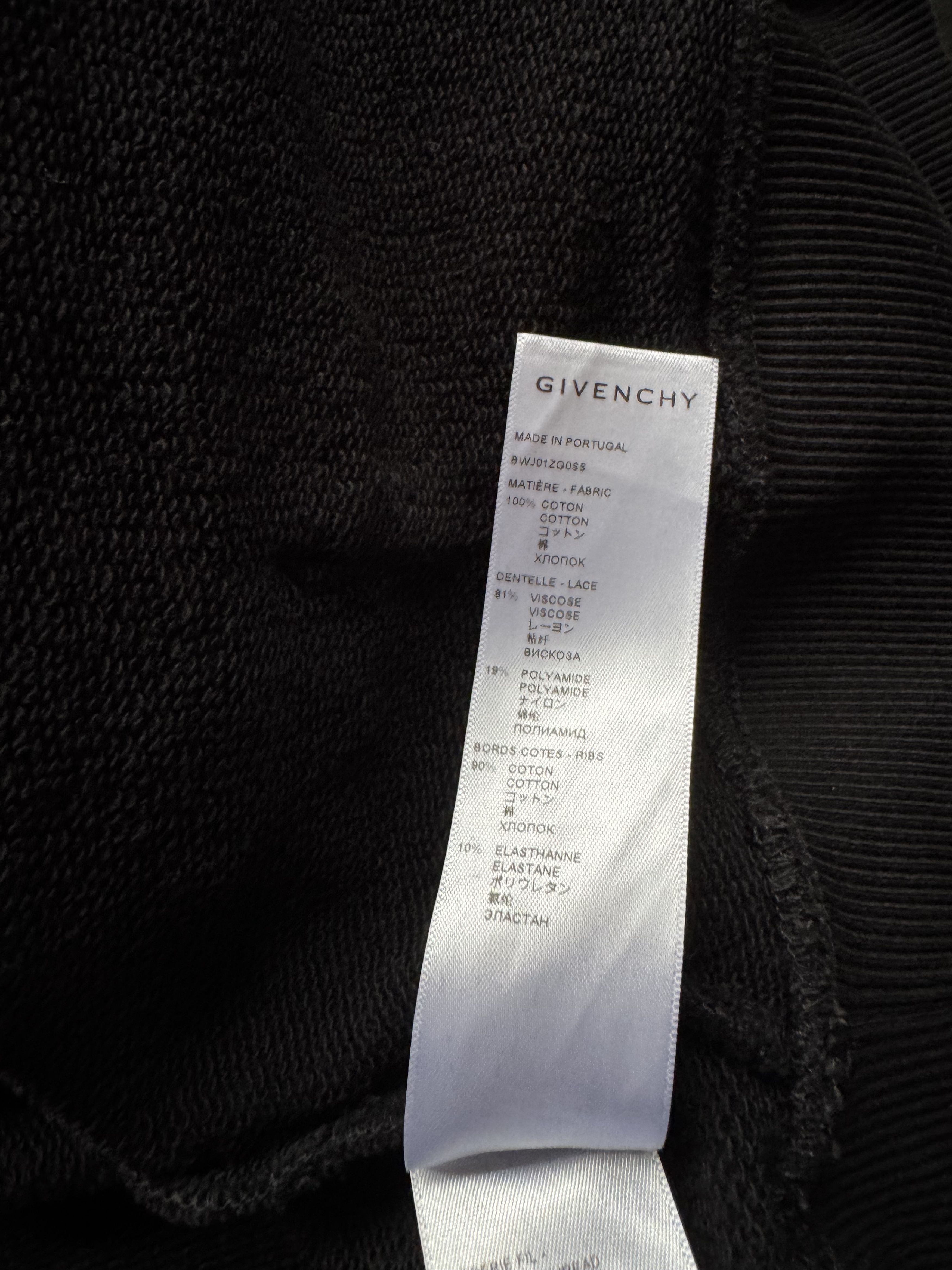 Givenchy Lace Patch Brushed Hoodie Size US S / EU 44-46 / 1 - 22 Thumbnail