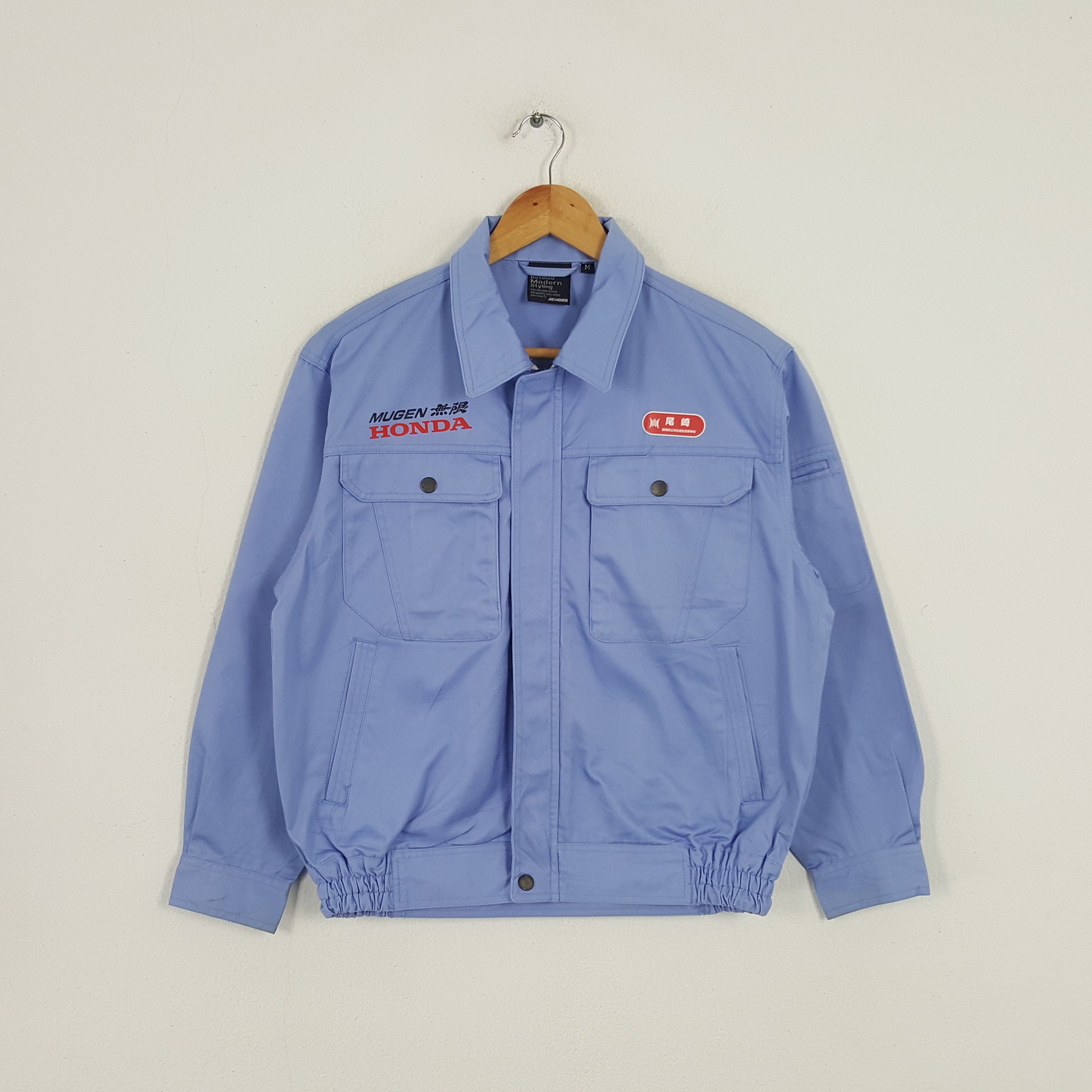Japanese Brand × Vintage Vintage Mugen Honda Japanese Racing Team Custom Art Jacket Size US M / EU 48-50 / 2 - 3 Thumbnail