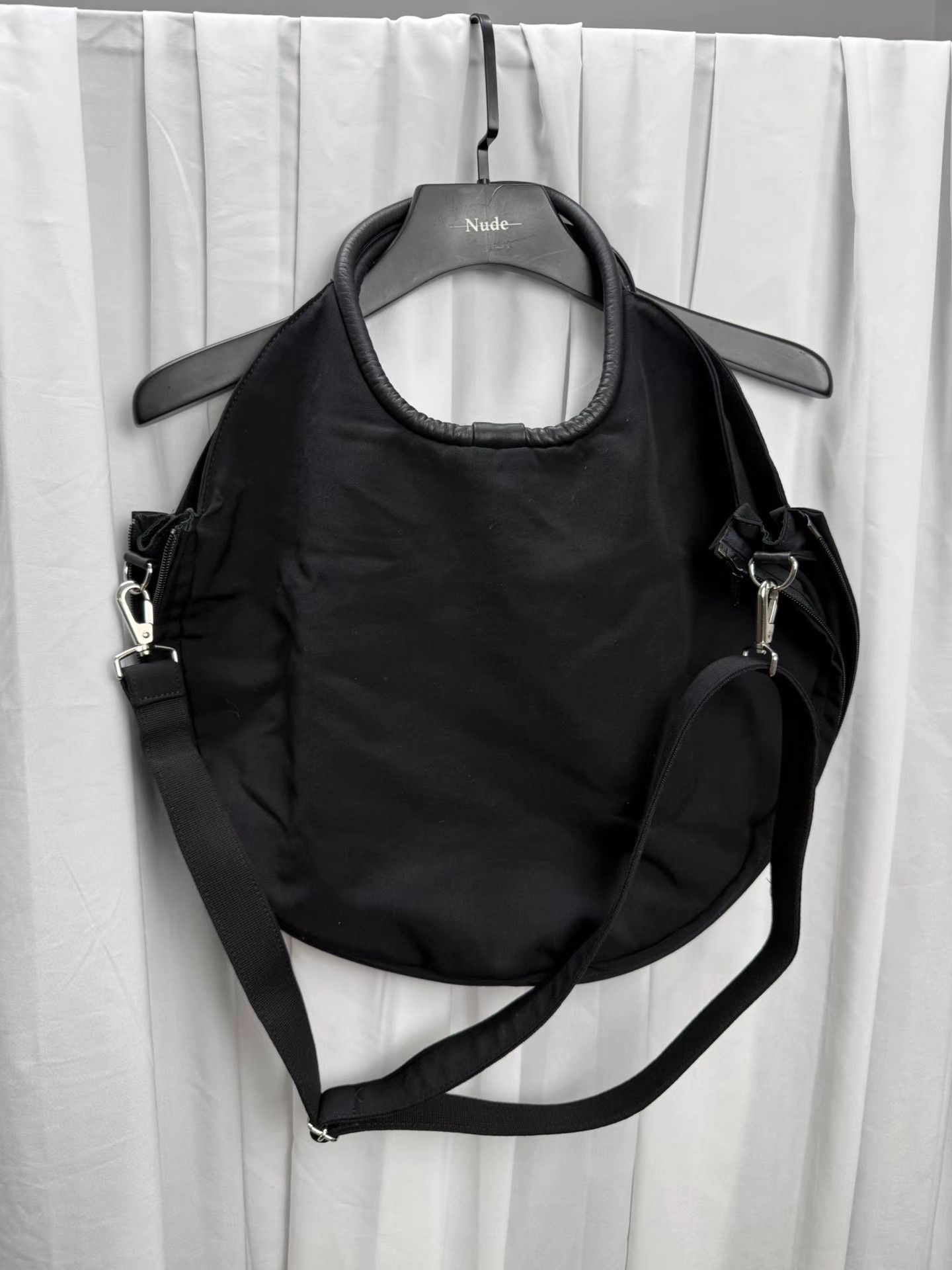 Yohji Yamamoto Yohji Yamamoto Noir Zip Ring Shoulder Bag K20 Size ONE SIZE - 7 Thumbnail