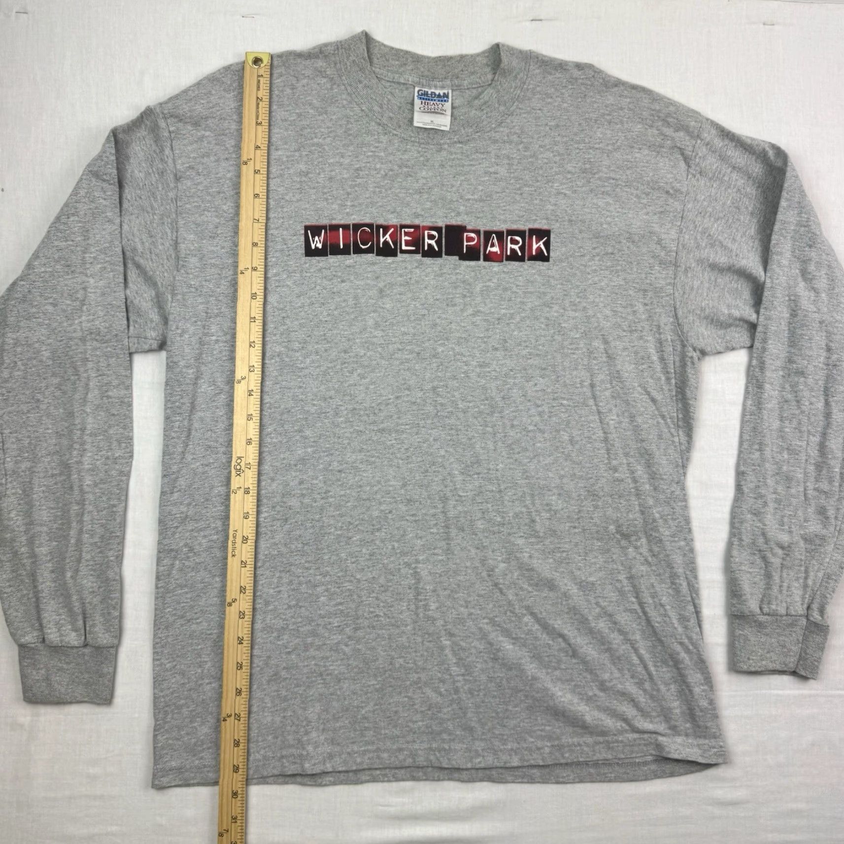 Gildan VINTAGE Gildan Wicker Park Movie Promo T-Shirt Adult XL Gray Long Sleeve Y2K Mens Size US XL / EU 56 / 4 - 7 Thumbnail