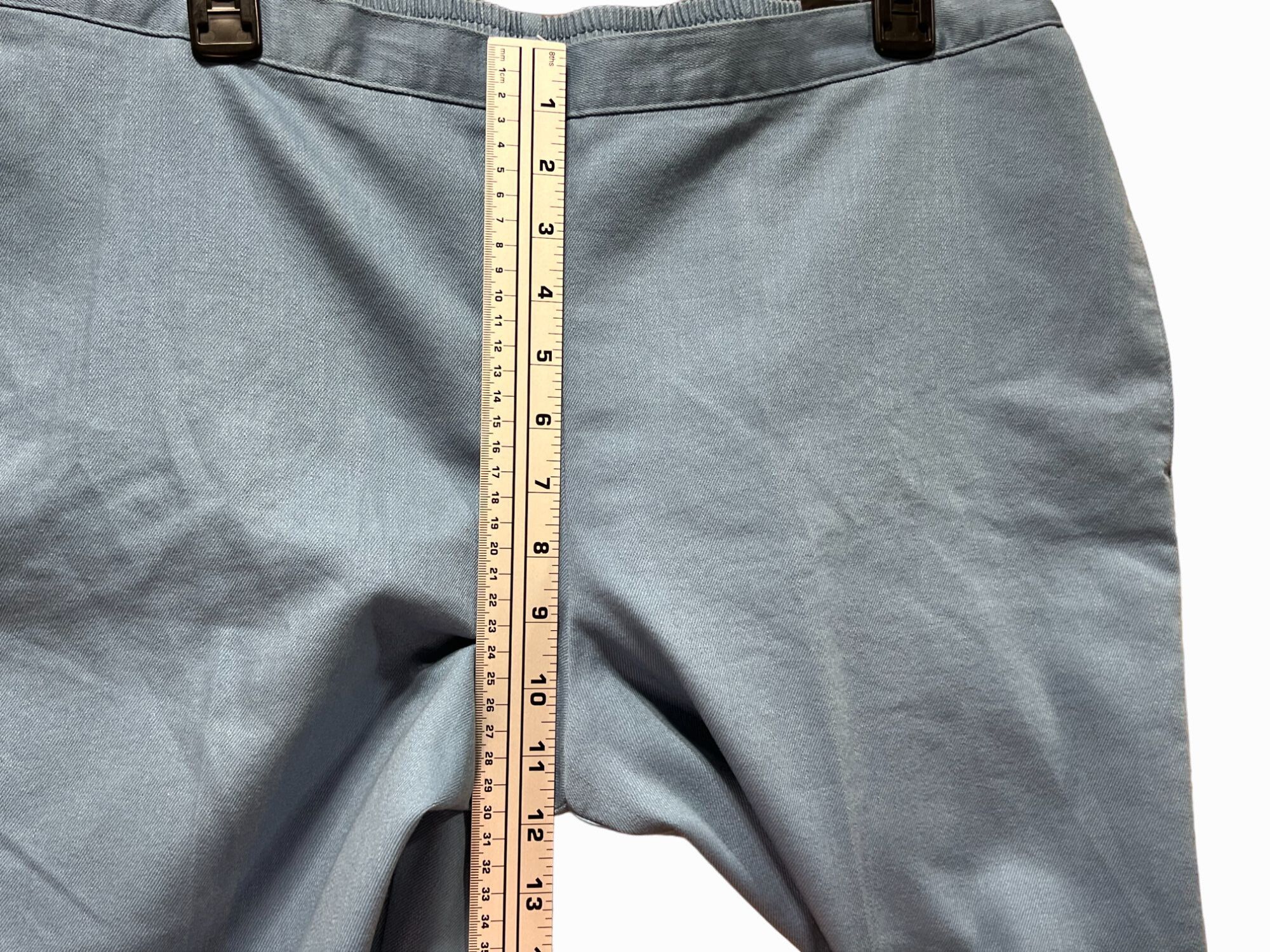 Other Alfred Dunner Women's Pull-On Elastic Waist Pant - Light Blu Size 38" / US 16 / IT 52 - 6 Thumbnail