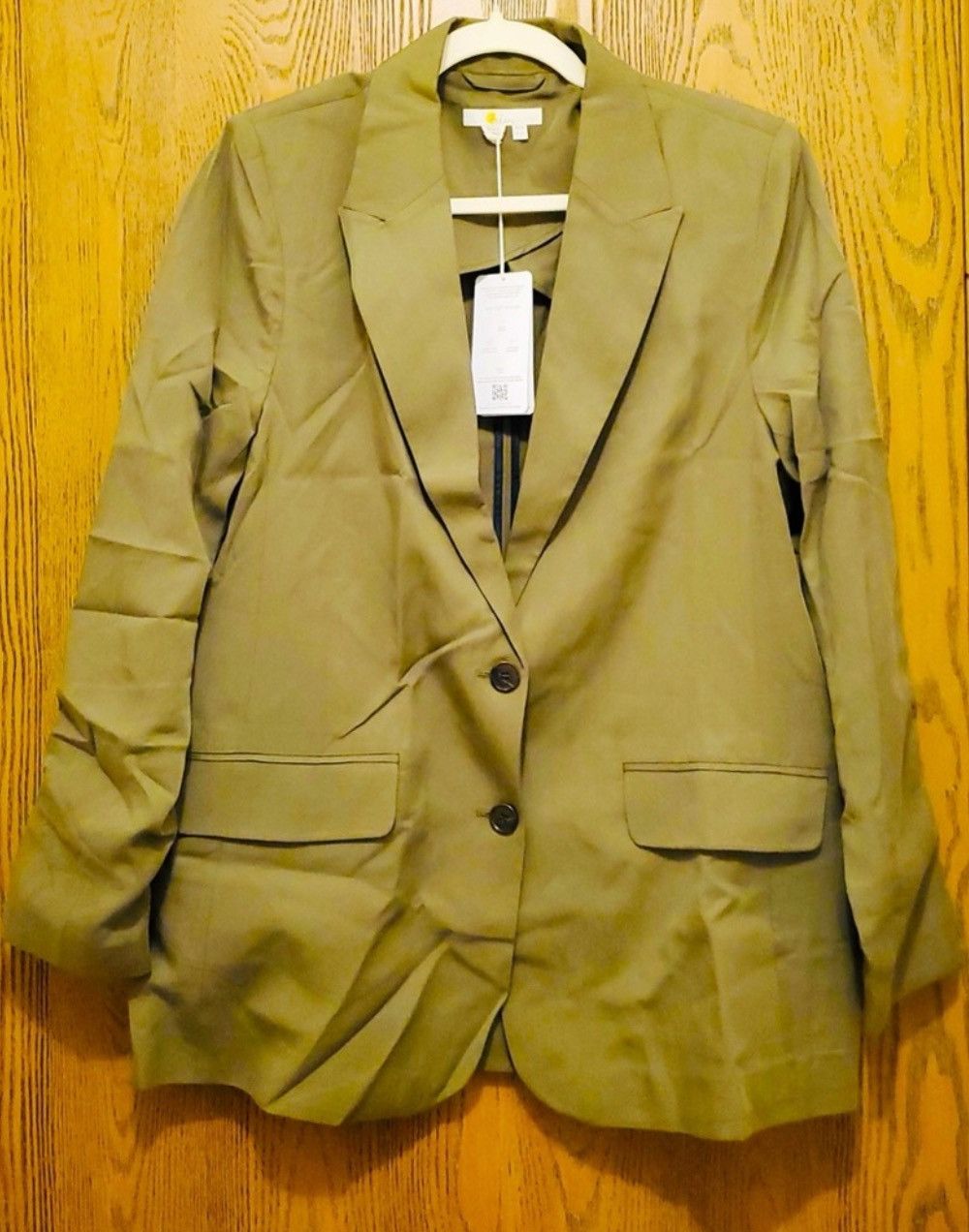Boden Boden Tencel Relaxed Blazer | NWT | Size: US 12 / UK 16 Size XL / US 12-14 / IT 48-50 - 5 Thumbnail