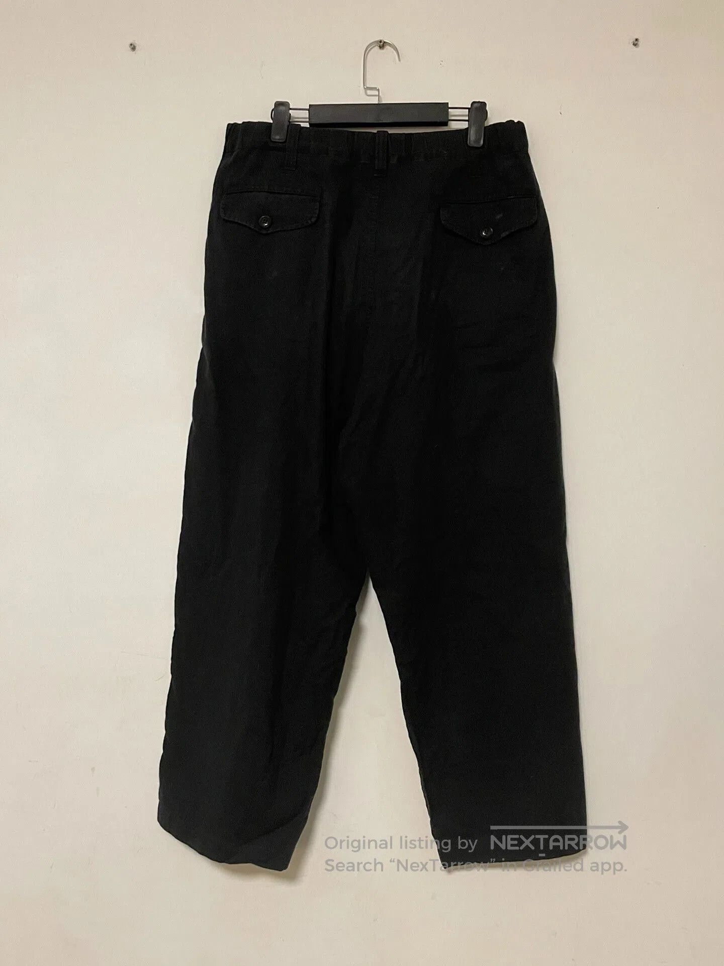 Yohji Yamamoto Yohji Yamamoto S/S11 Wide Leg Work Pants. Size US 34 / EU 50 - 4 Thumbnail
