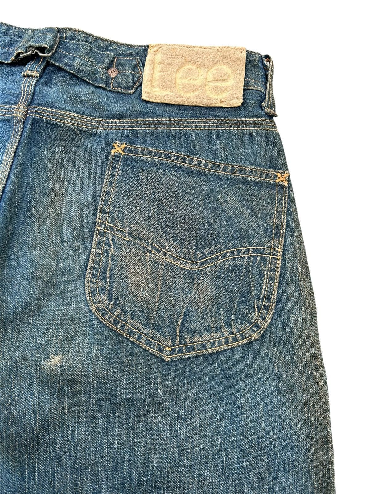 Kapital Vintage Buckle Back Lee Cowboy Selvedge Denim Jeans Size US 32 / EU 48 - 14 Thumbnail