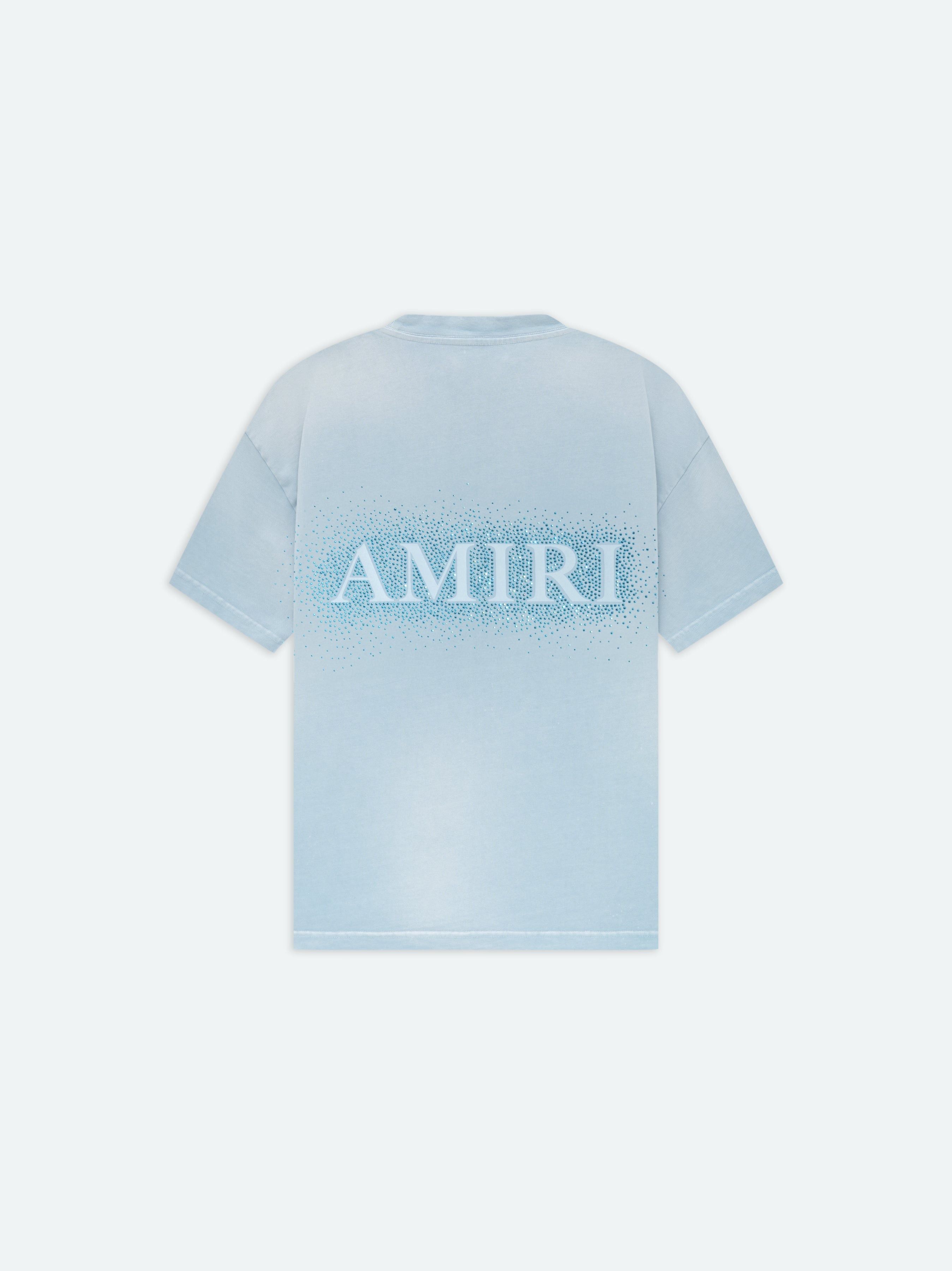 Amiri o1w1db10125 Crystal Burst T-Shirt in Ashley Blue Size US XL / EU 56 / 4 - 2 Thumbnail
