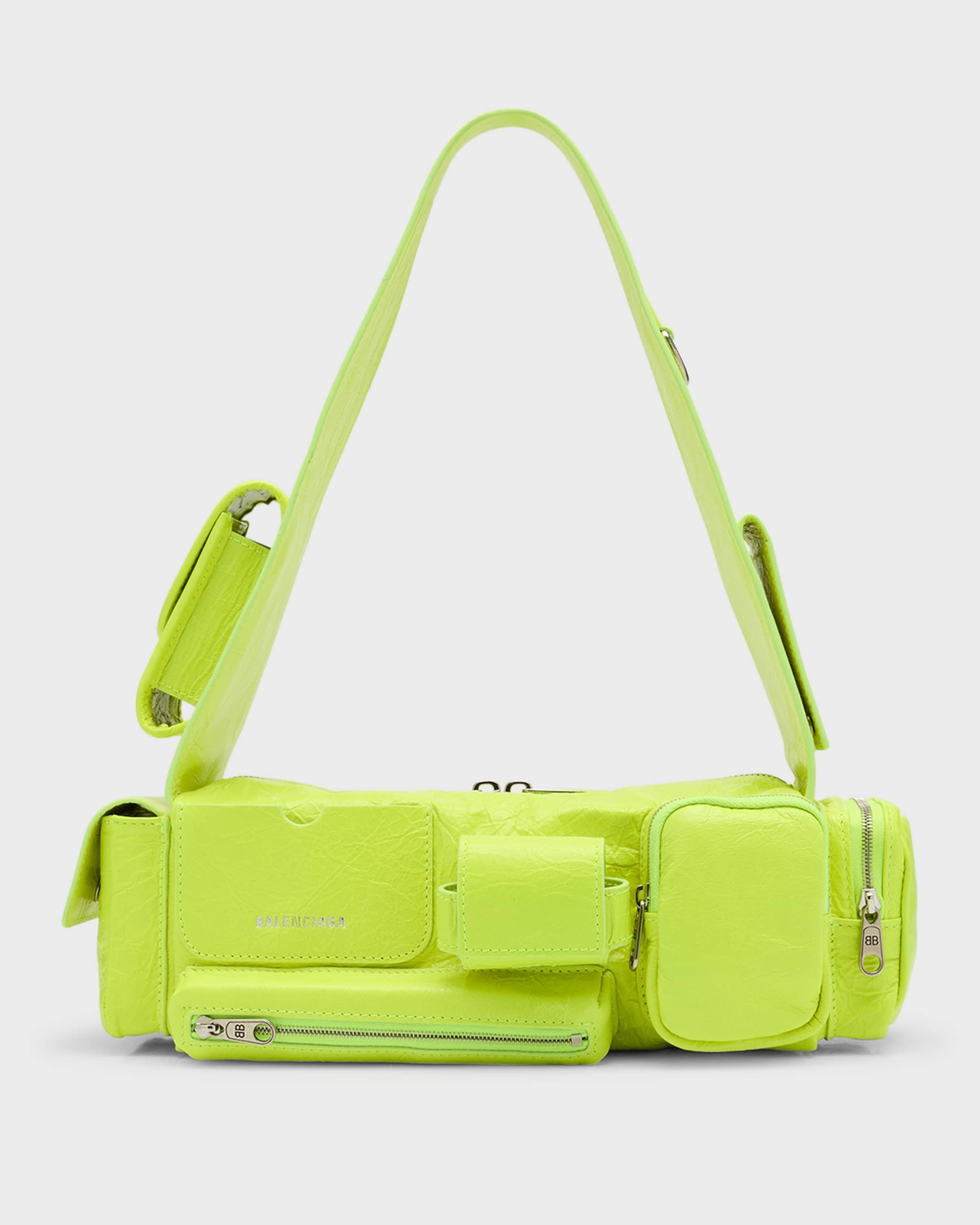 Balenciaga Superbusy Xs Sling Bag 'fluo Yellow', Men's