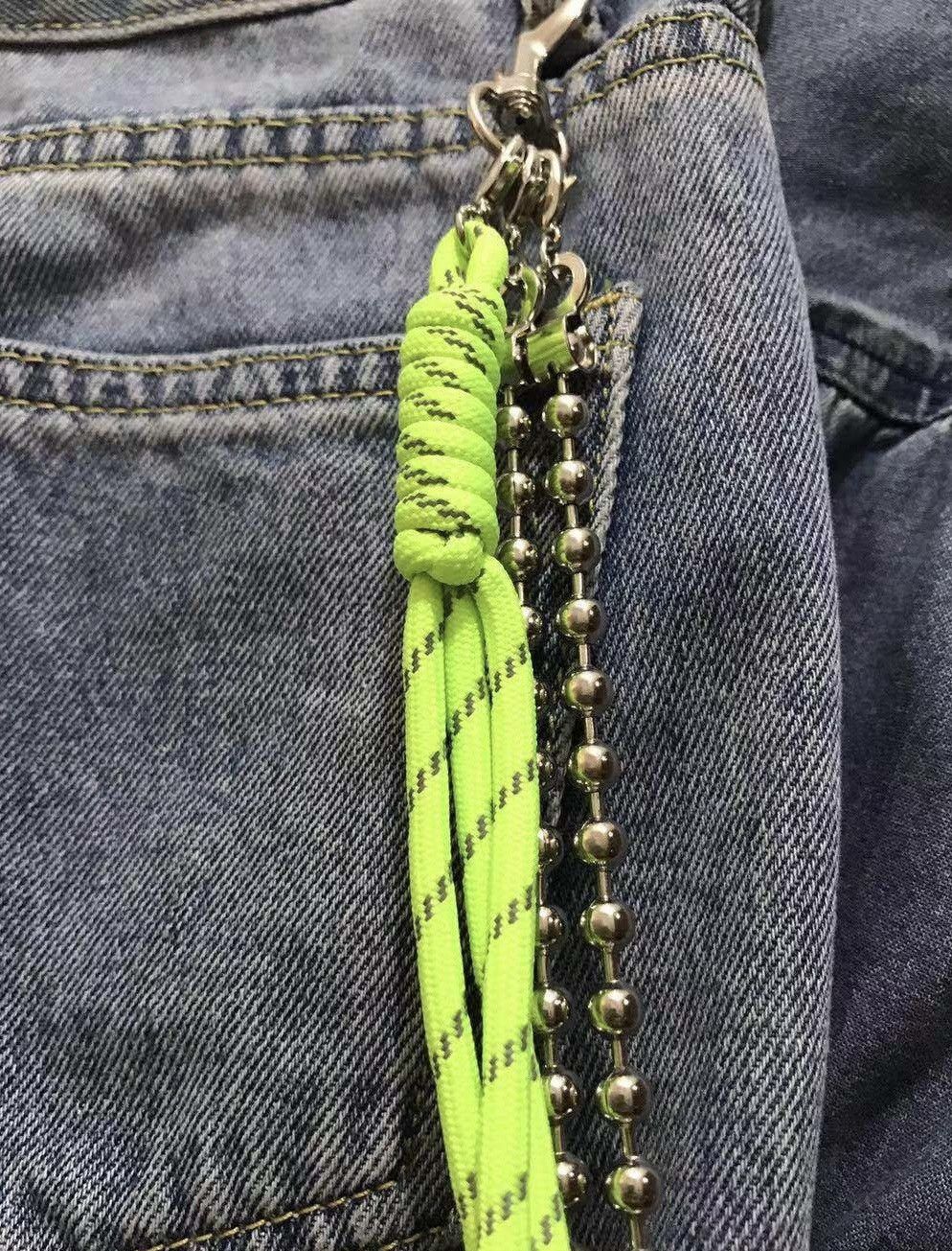 Japanese Brand × Vintage Outdoor retro punk layered rope chain pocket chain keychain Size ONE SIZE - 6 Thumbnail