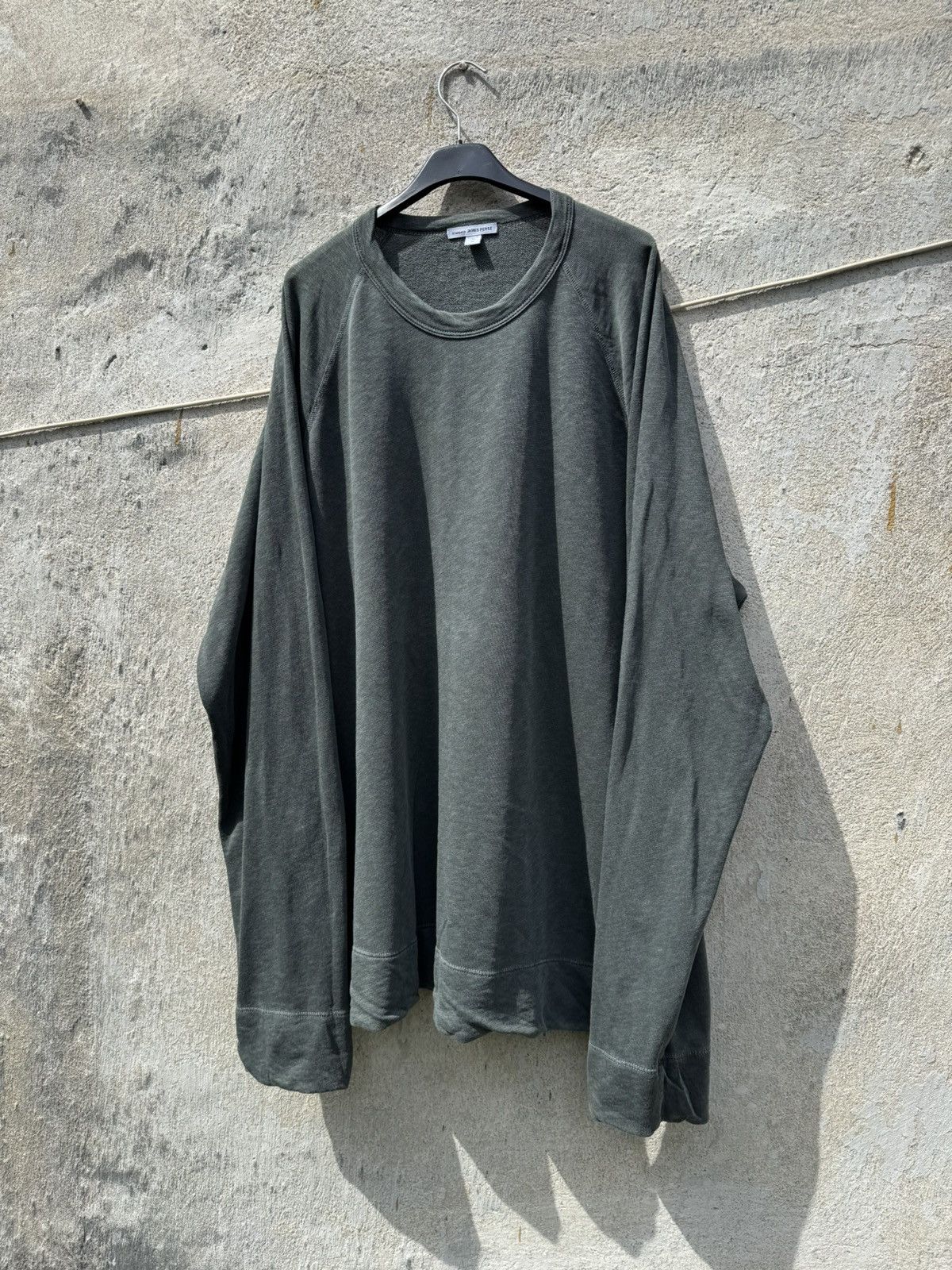 James Perse James Perse Vintage French Terry Sweatshirt Washed USA Made Size US XXL / EU 58 / 5 - 7 Thumbnail
