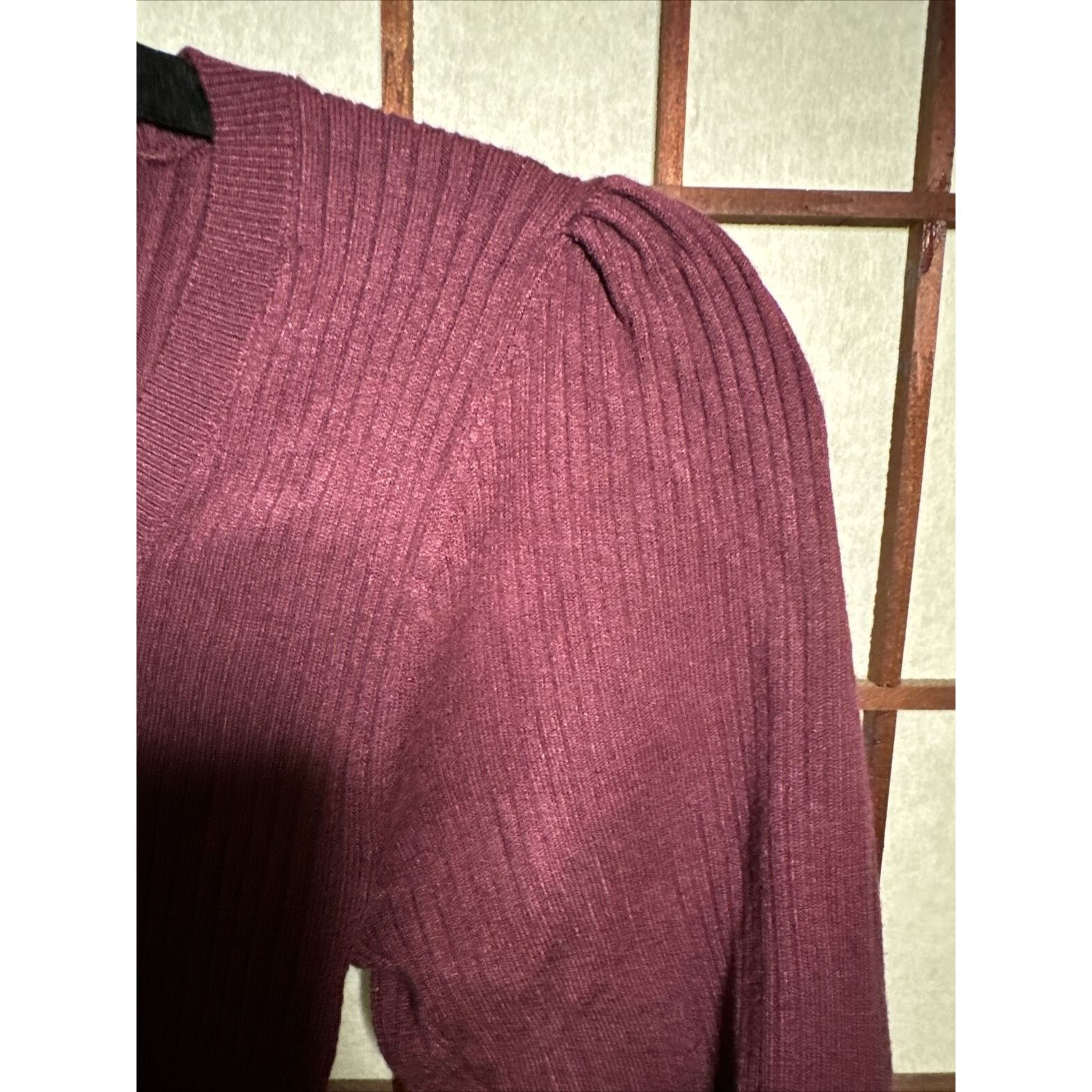 Ann Taylor Ann Taylor LOFT Ribbed Top XS/PETITES Soft Stretch Modal Ble Size XS / US 0-2 / IT 36-38 - 6 Thumbnail