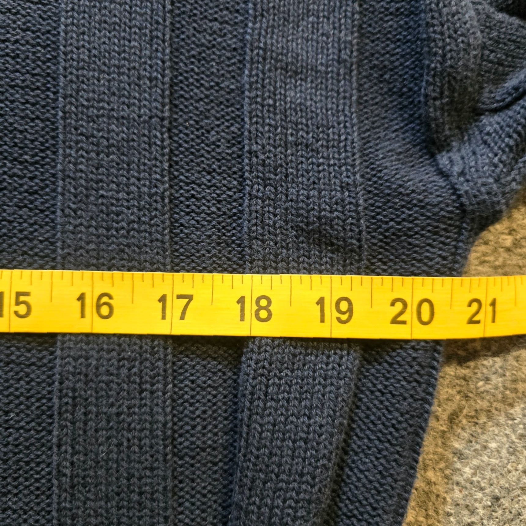 J.Crew J.CREW Sweater Womens Size Small Blue Ribbed Turtleneck Preppy Capsule Casual Shirt Size S / US 4 / IT 40 - 6 Thumbnail