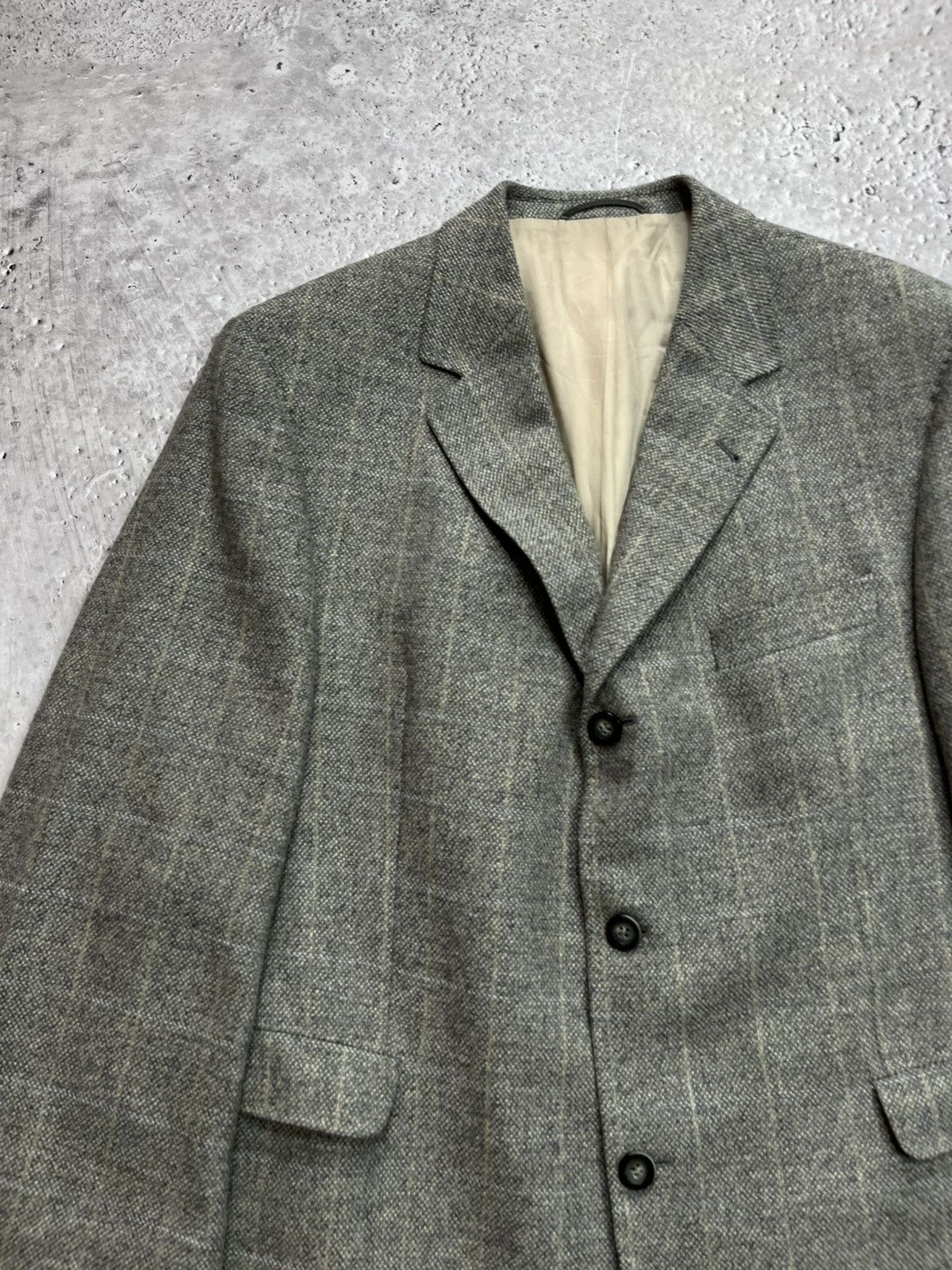 Other Vintage Atelier Torino Wool Blazer Gray Size 52 Jacket Size US L / EU 52-54 / 3 - 3 Thumbnail