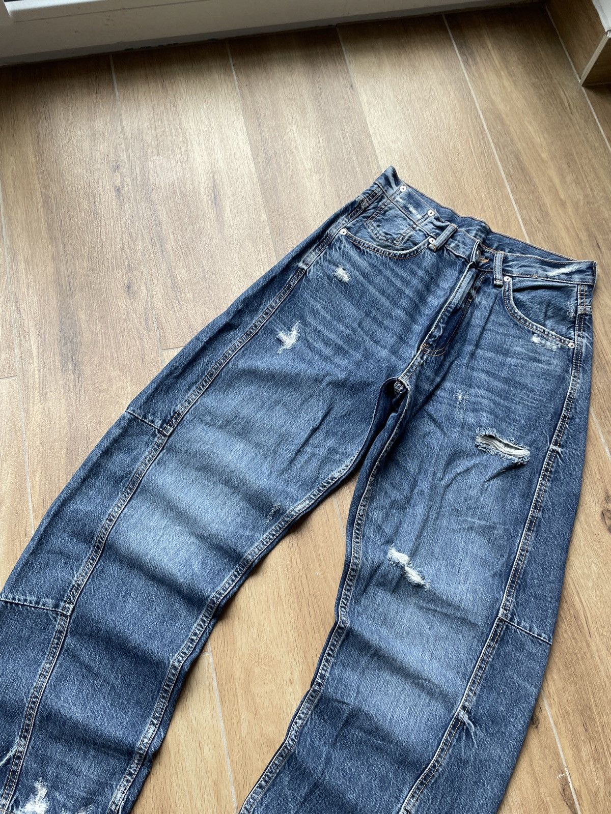 Vintage Vintage Baggy Jeans Faded Distressed Washed Japanese Wide Size US 30 / EU 46 - 3 Thumbnail