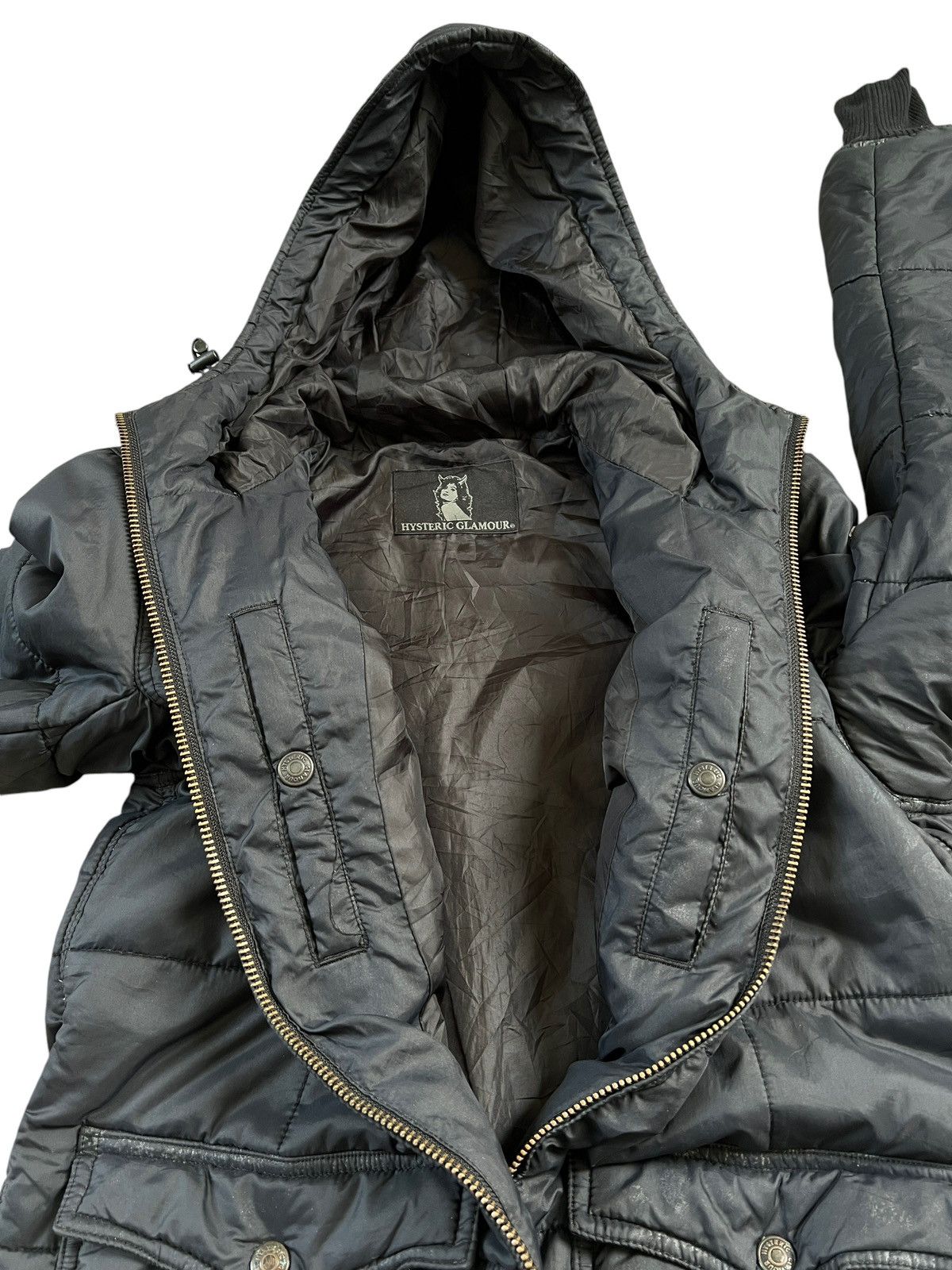 Hysteric Glamour 1990 Hysteric Glamour ‘Search And Destroy” Puffer jacket Size US M / EU 48-50 / 2 - 12 Thumbnail