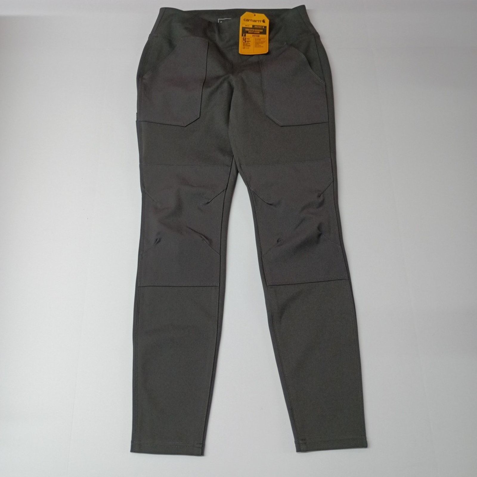 Carhartt New Carhartt Women's S Fitted Midweight Utility Legging Gray Size 28" / US 6 / IT 42 - 1 Thumbnail