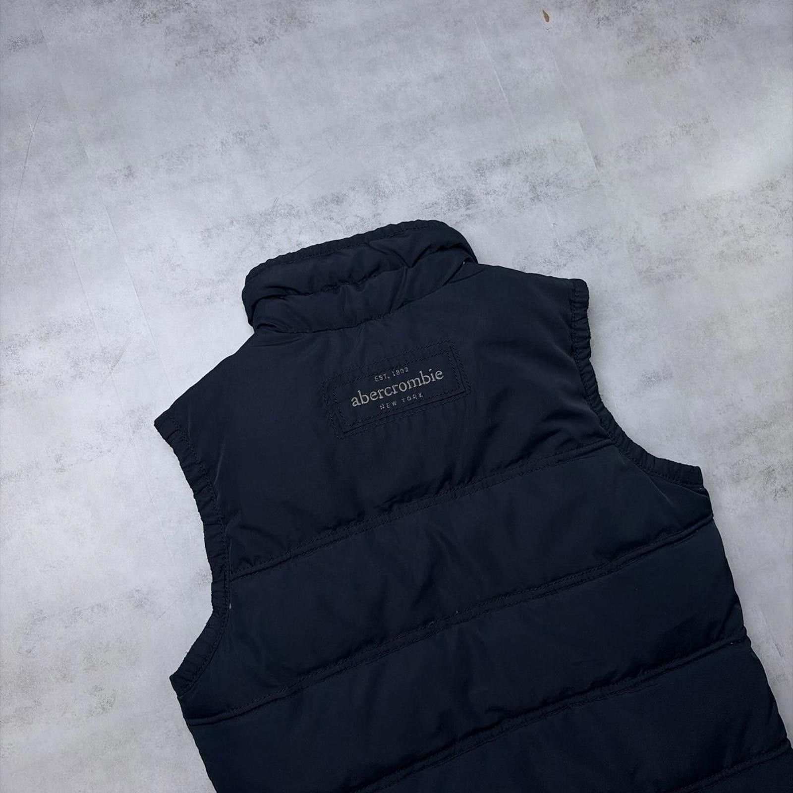 Abercrombie & Fitch Y2K Navy Abercrombie & Fitch Grunge Puffer Vest Size M / US 6-8 / IT 42-44 - 7 Thumbnail