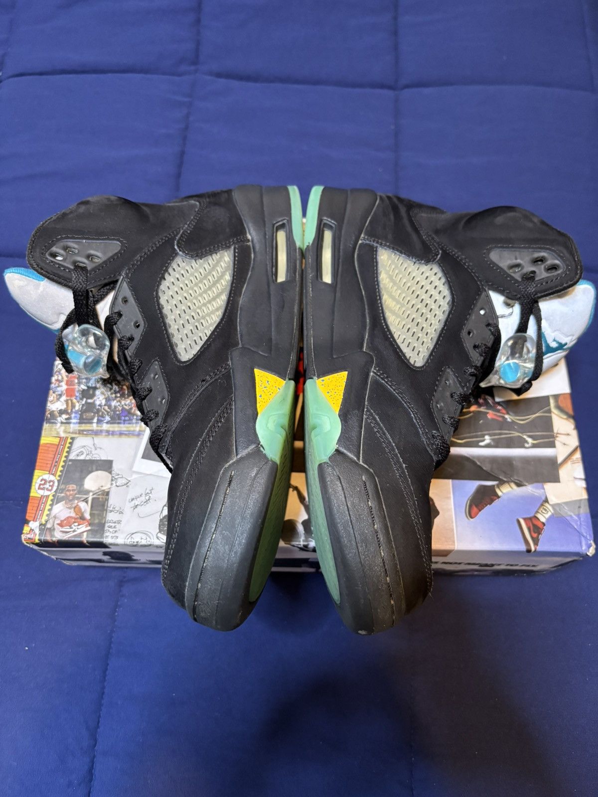 Jordan Brand Jordan 5 Retro Aqua 2023 Size 10 Size US 10 / EU 43 - 4 Thumbnail