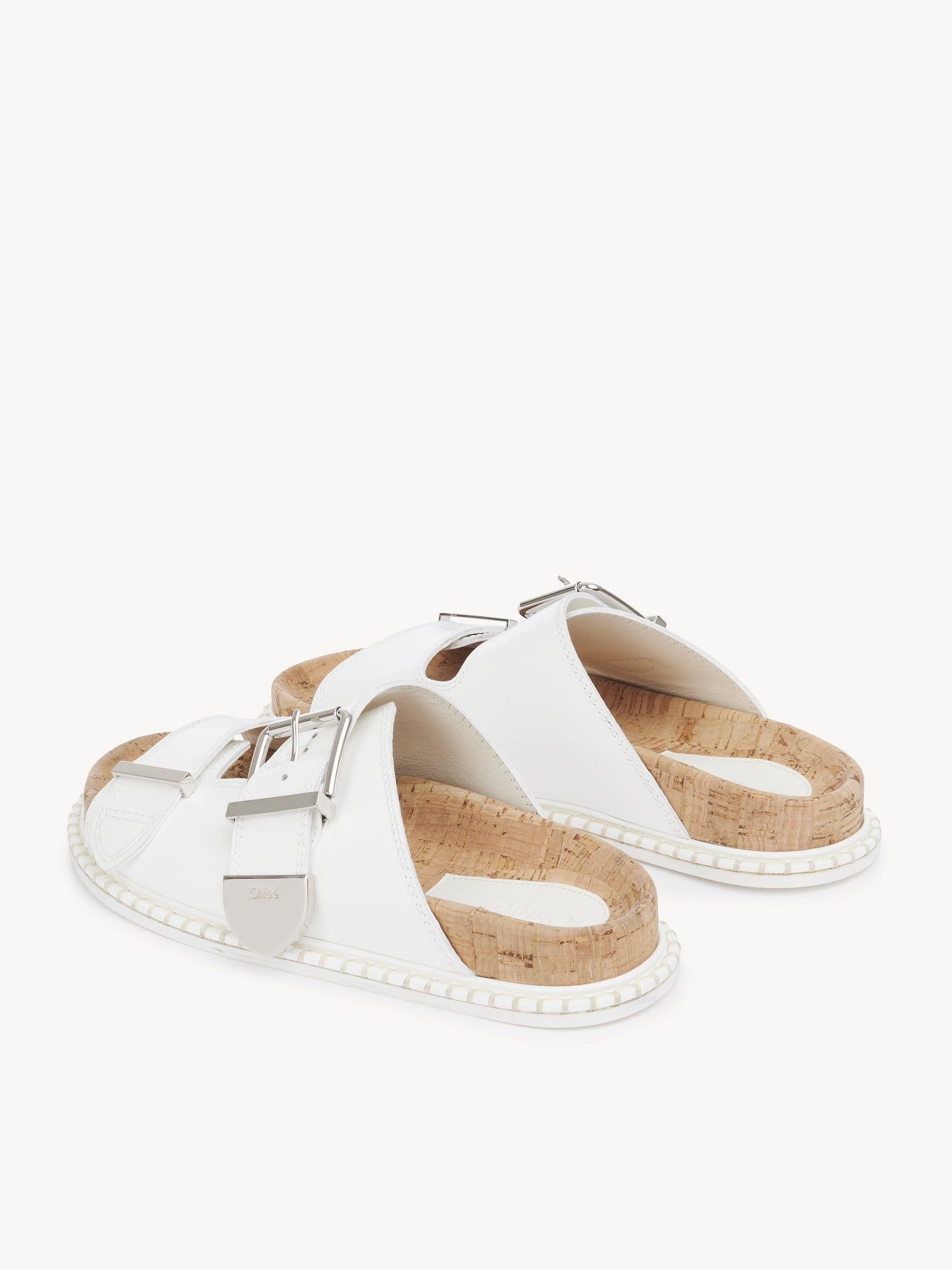 Chloe oc11z0525 Rebecca Slides in White Size US 9 / IT 39 - 5 Thumbnail