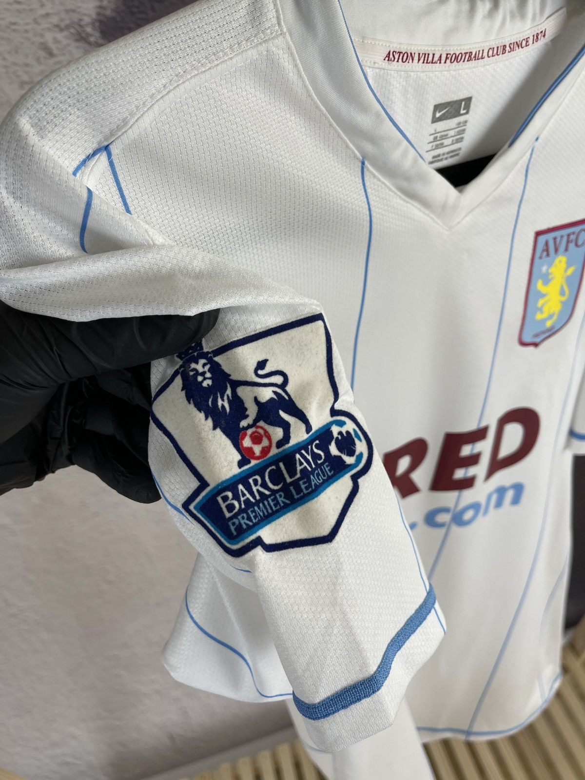 Nike Match Issue Nike Aston Villa 2007 08 #18 Wayne Routledge Size US L / EU 52-54 / 3 - 8 Thumbnail
