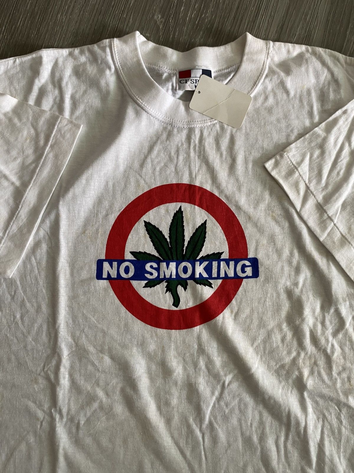 Vintage Vintage No Smoking Marijuana Size US M / EU 48-50 / 2 - 2 Thumbnail
