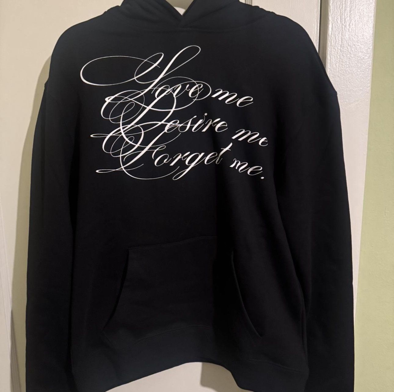 Other Forgetraven Black Scripture Hoodie Size US M / EU 48-50 / 2 - 1 Thumbnail