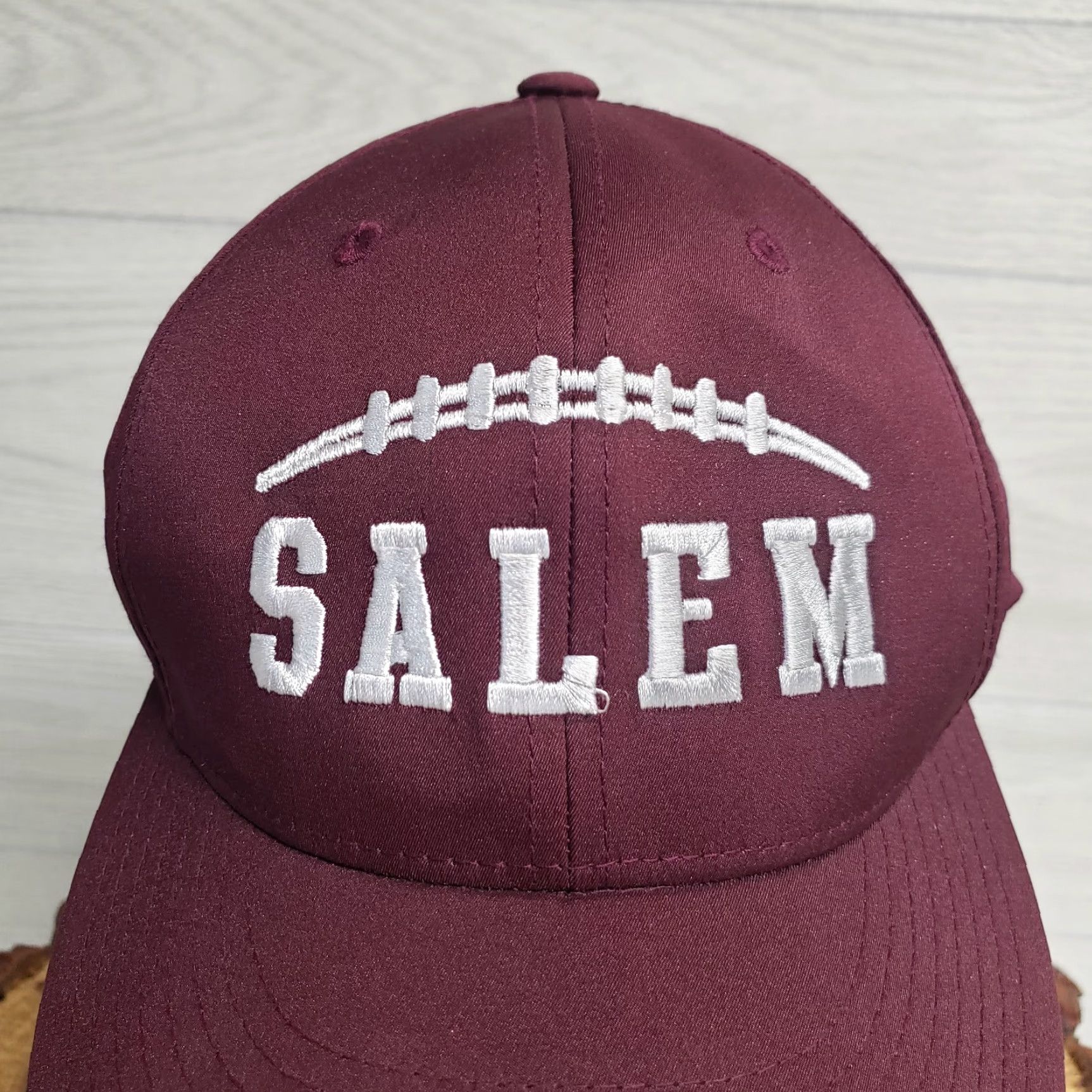 Vintage VINTAGE Salem VA Virginia Football Baseball Cap Hat Adult Adjustable Size ONE SIZE - 2 Thumbnail