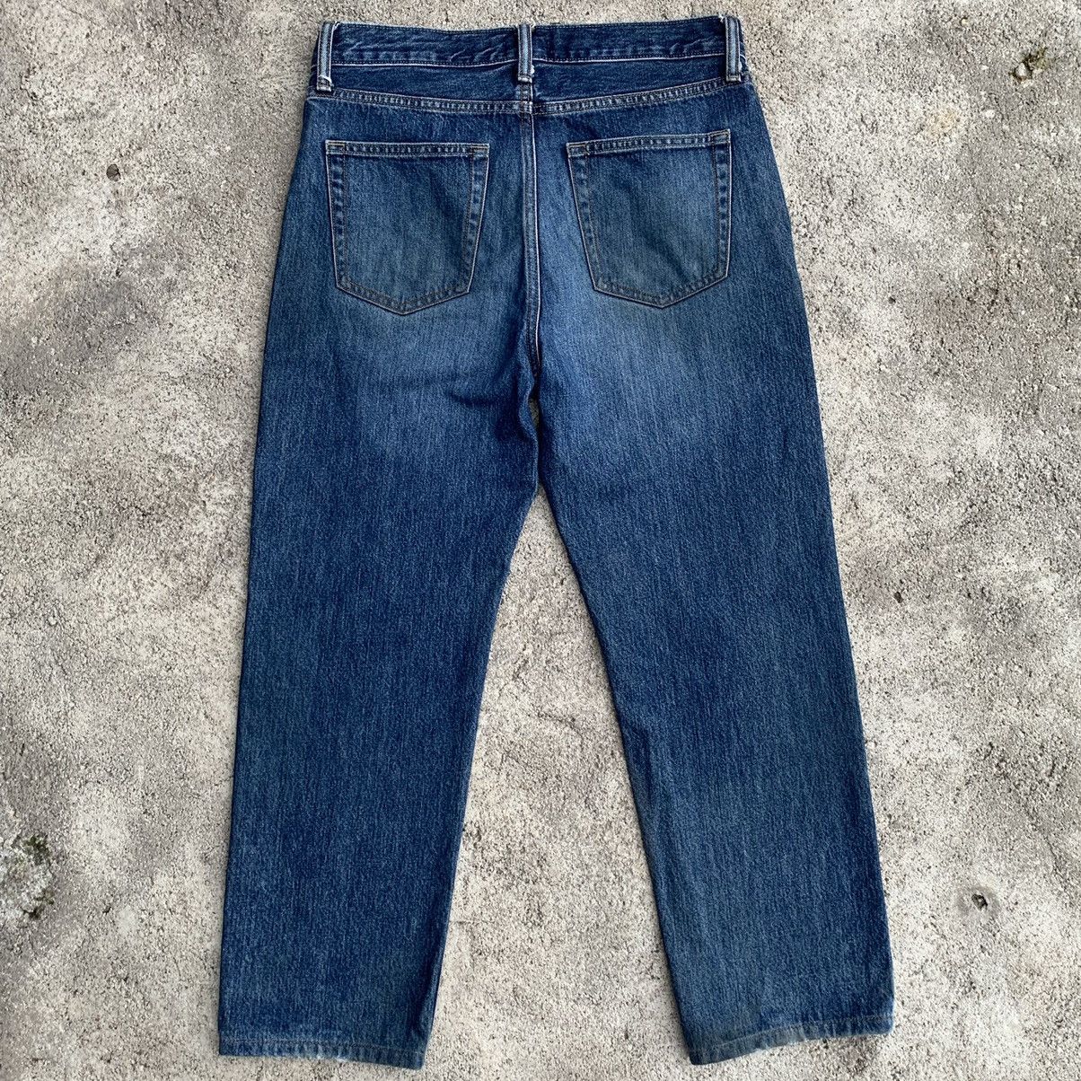 Japanese Brand Vintage Y2K Uniqlo Blue Denim Jeans Denim W31 Size US 31 - 2 Thumbnail