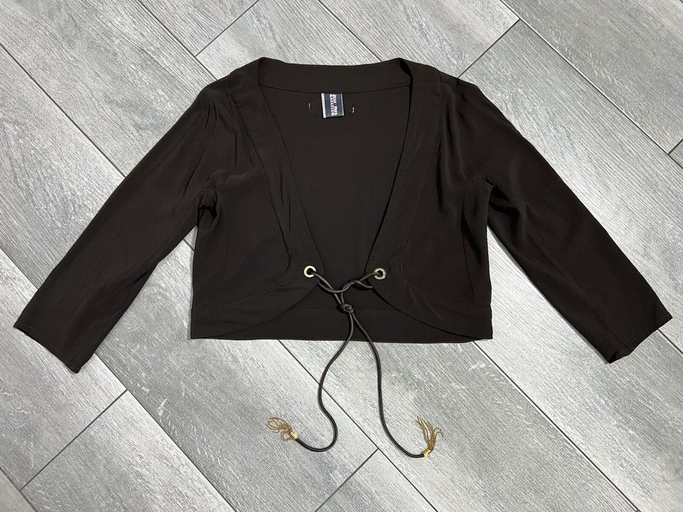 Jean Paul Gaultier Jean Paul Gaultier Jeans Bolero Size M Brown Size M / US 6-8 / IT 42-44 - 15 Thumbnail