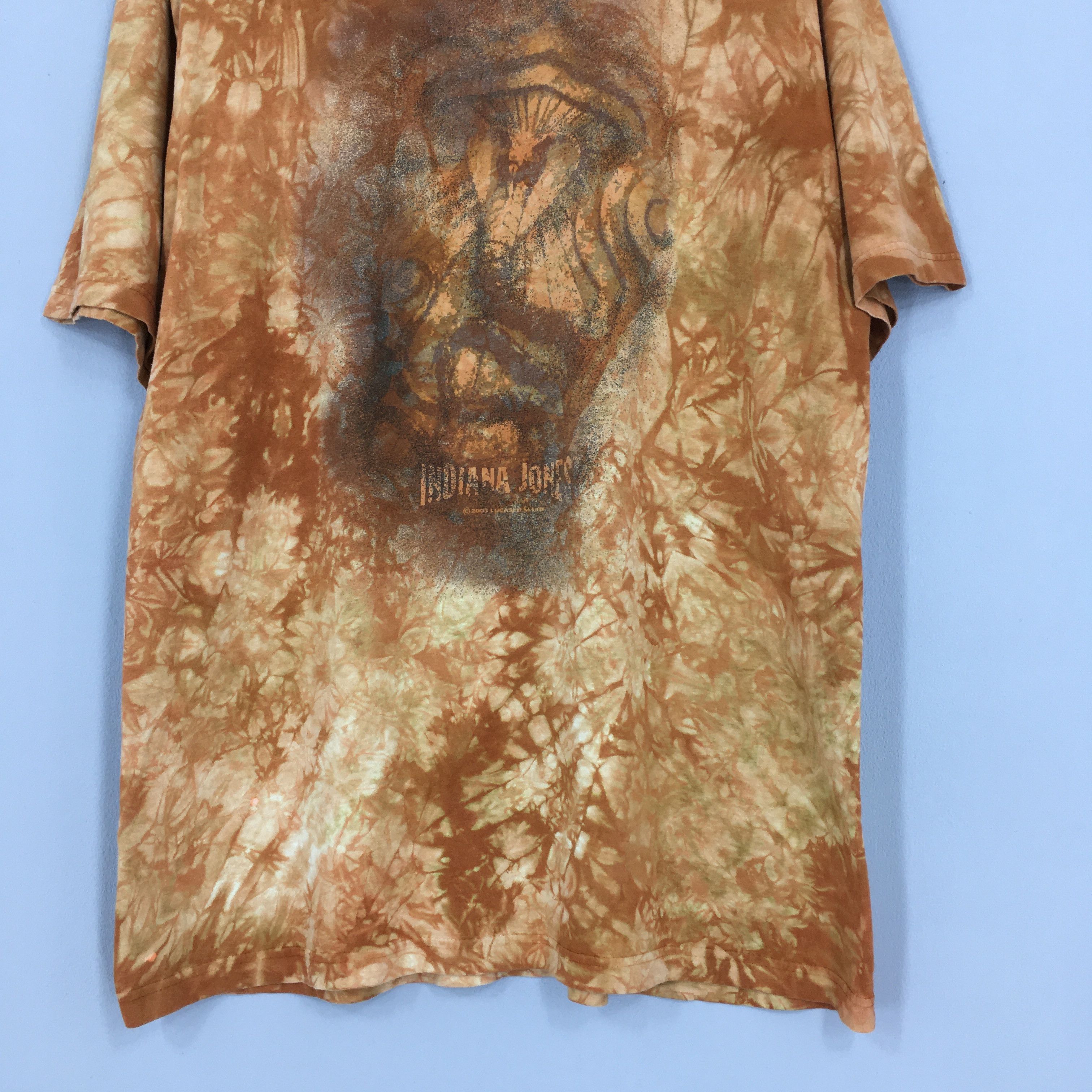 Disney × Vintage Vintage Indiana Jones Lucas Film Action Movie Shirt Size US XL / EU 56 / 4 - 3 Thumbnail