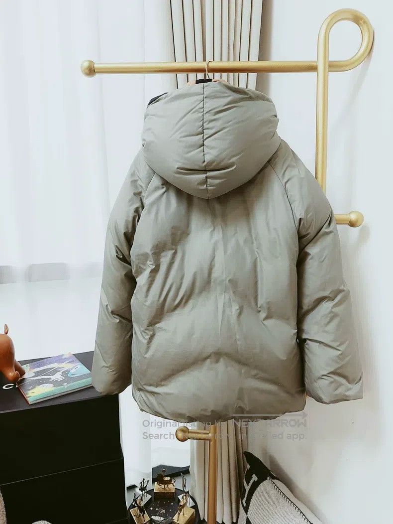 Hermes Hermes Teal Long Sleeve Hooded Ski Down Jacket with Colorf Size XS / US 0-2 / IT 36-38 - 3 Thumbnail