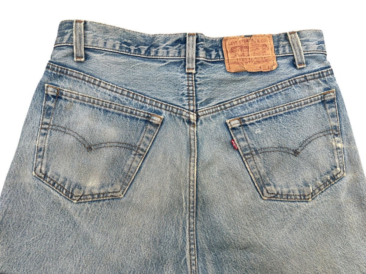 Levi's Vintage 80s Levis Distressed Mudwash Denim Jeans 33x34 W33 Size US 33 - 7 Thumbnail