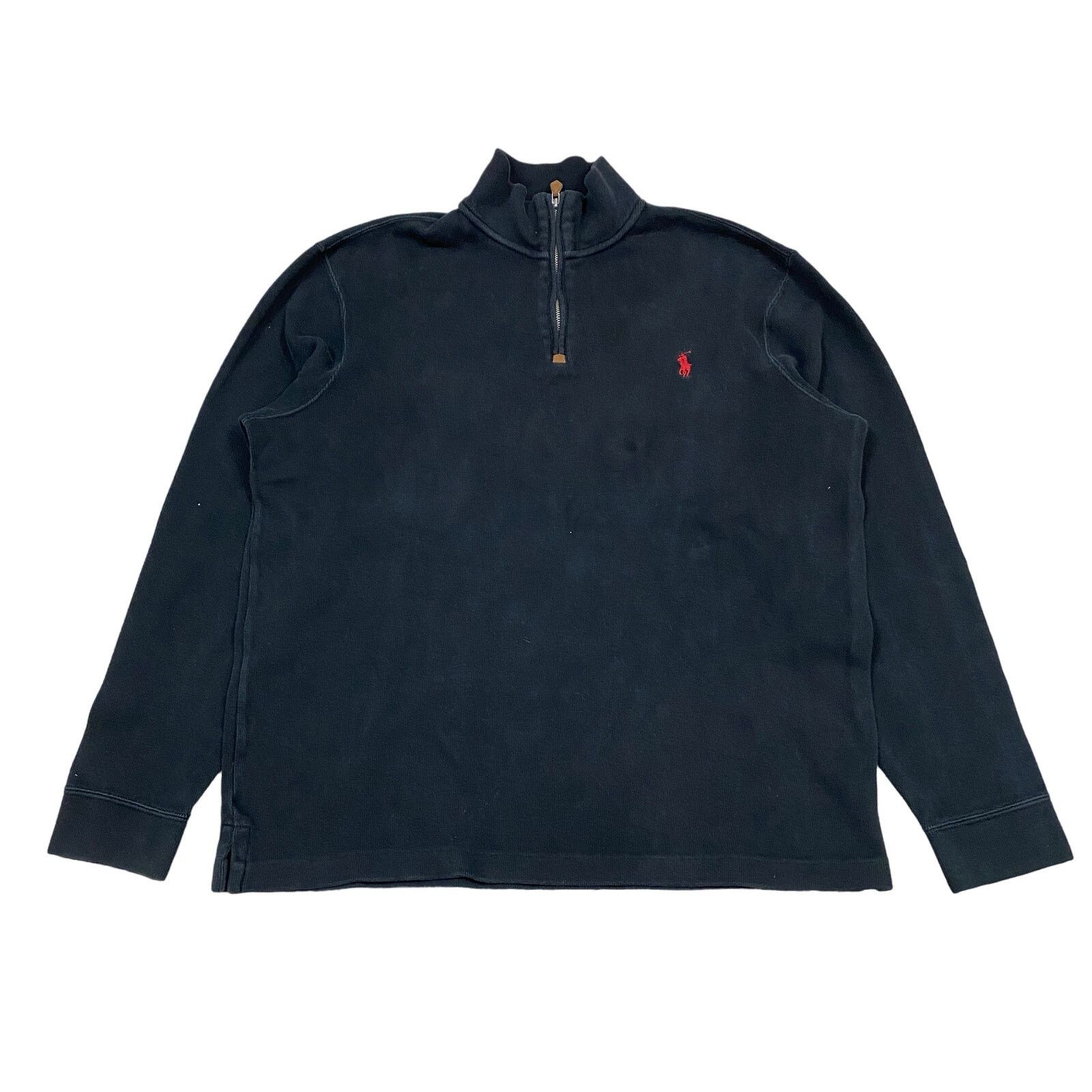 Polo Ralph Lauren Polo Ralph Lauren 1/4 Zip Pullover Sweater Men's L Preppy Size US L / EU 52-54 / 3 - 1 Thumbnail