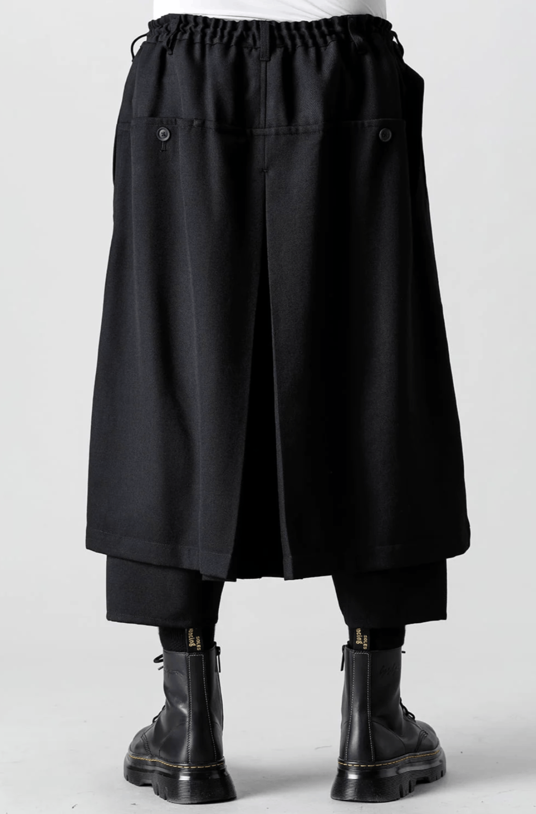 Yohji Yamamoto Yohji Yamamoto Pour Homme AW20 - W/Gabardine Wrap Pants Size US 30 / EU 46 - 9 Thumbnail