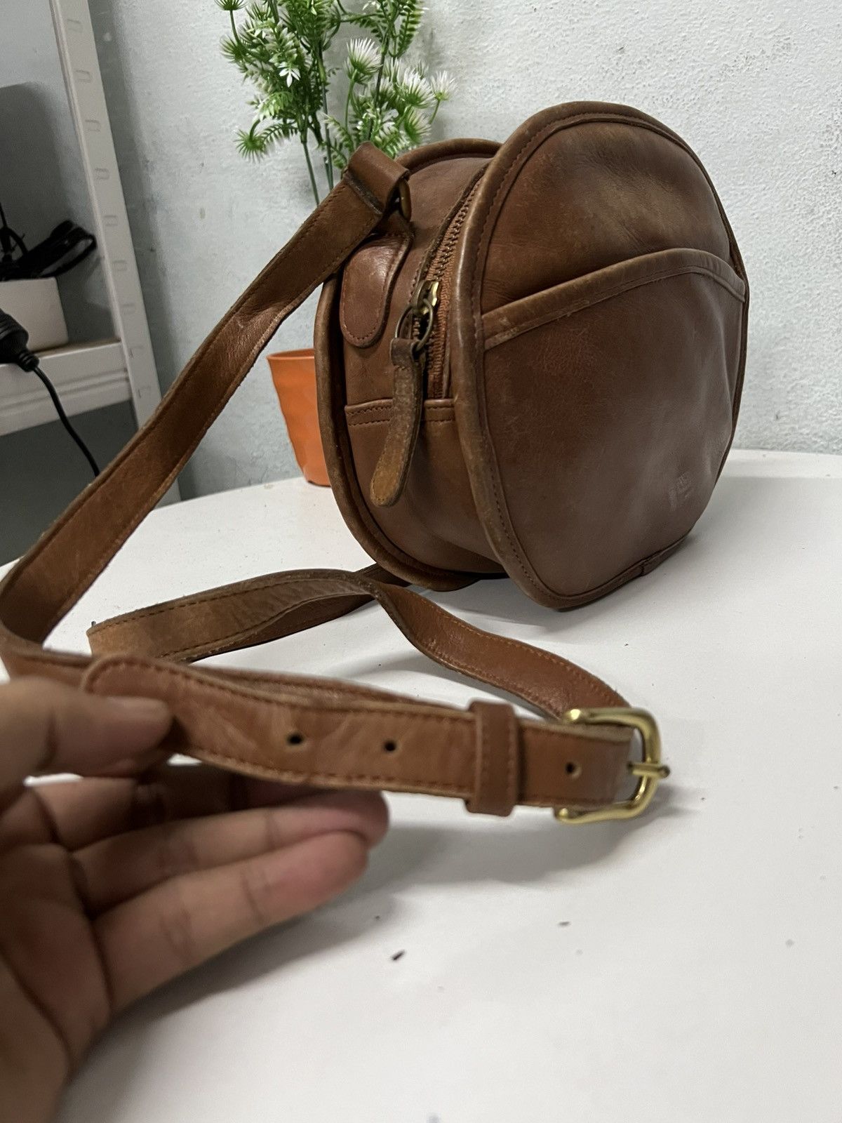 Coach × Vintage RARE DESIGN Vintage Coach Leather Shoulder Size ONE SIZE - 7 Thumbnail