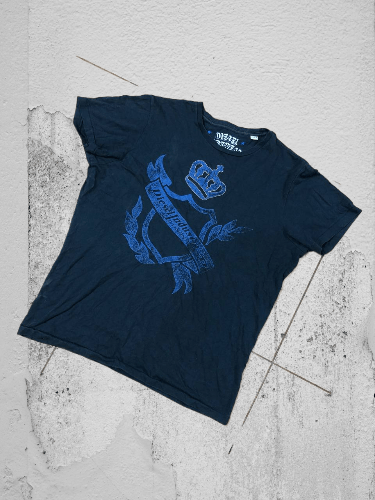 Diesel × Japanese Brand Y2K Affliction Style All Over Print T Shirt Tee Tapout Japan Size US S / EU 44-46 / 1 - 1 Thumbnail
