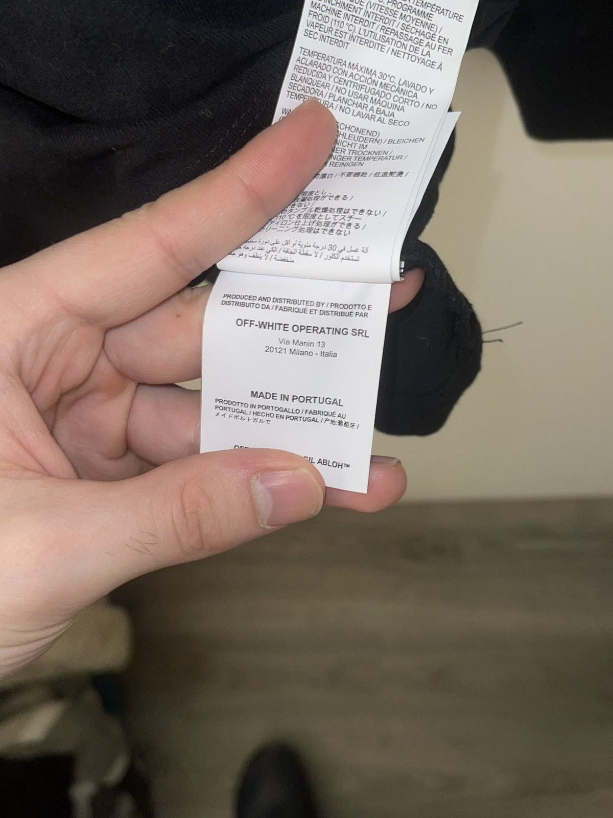 Off-White Off-White Long Sleeve T-shirt Mona Lisa Size US S / EU 44-46 / 1 - 11 Thumbnail