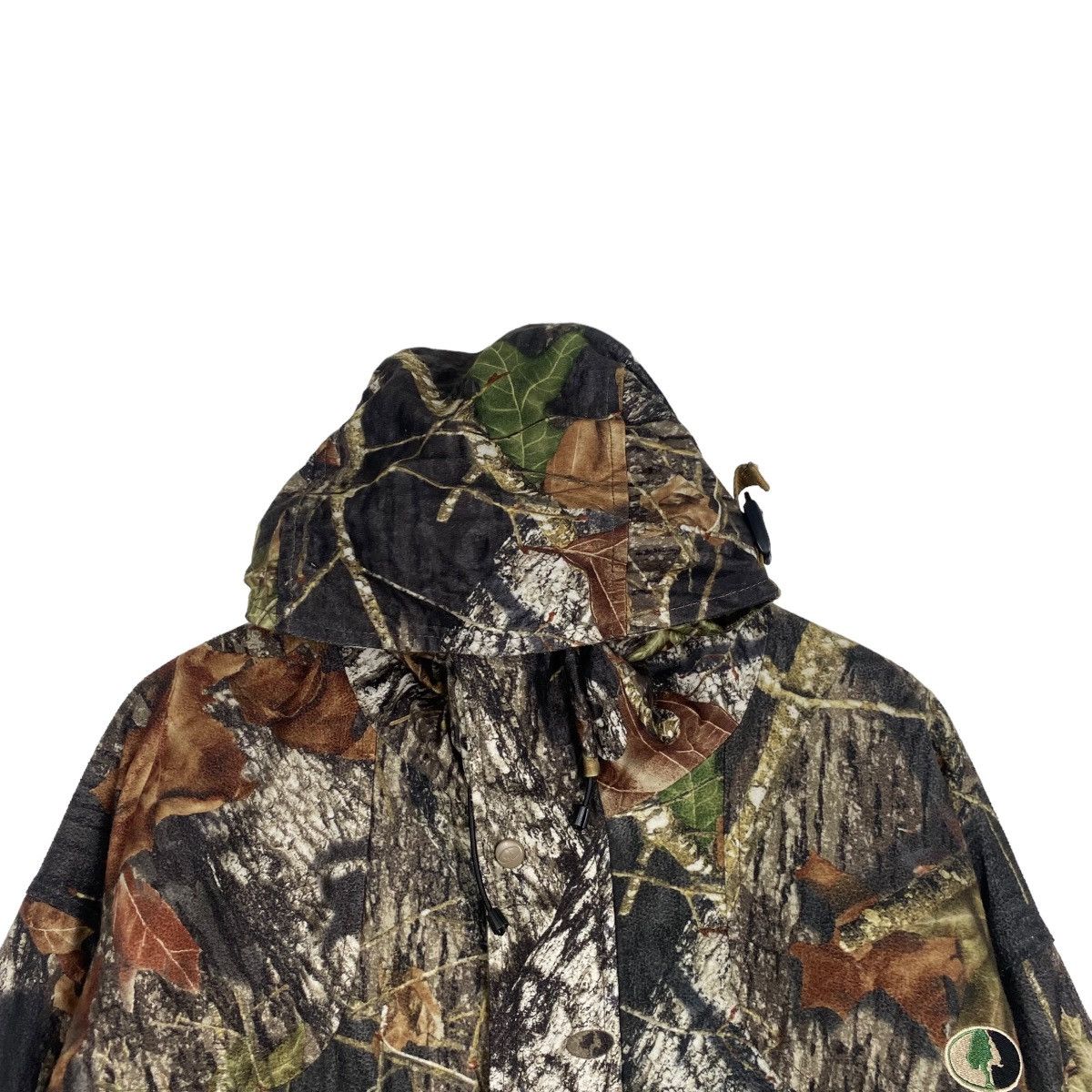 Russell Athletic × Vintage Russel outdoor Parka zipper hoodie real tree Size US L / EU 52-54 / 3 - 4 Thumbnail
