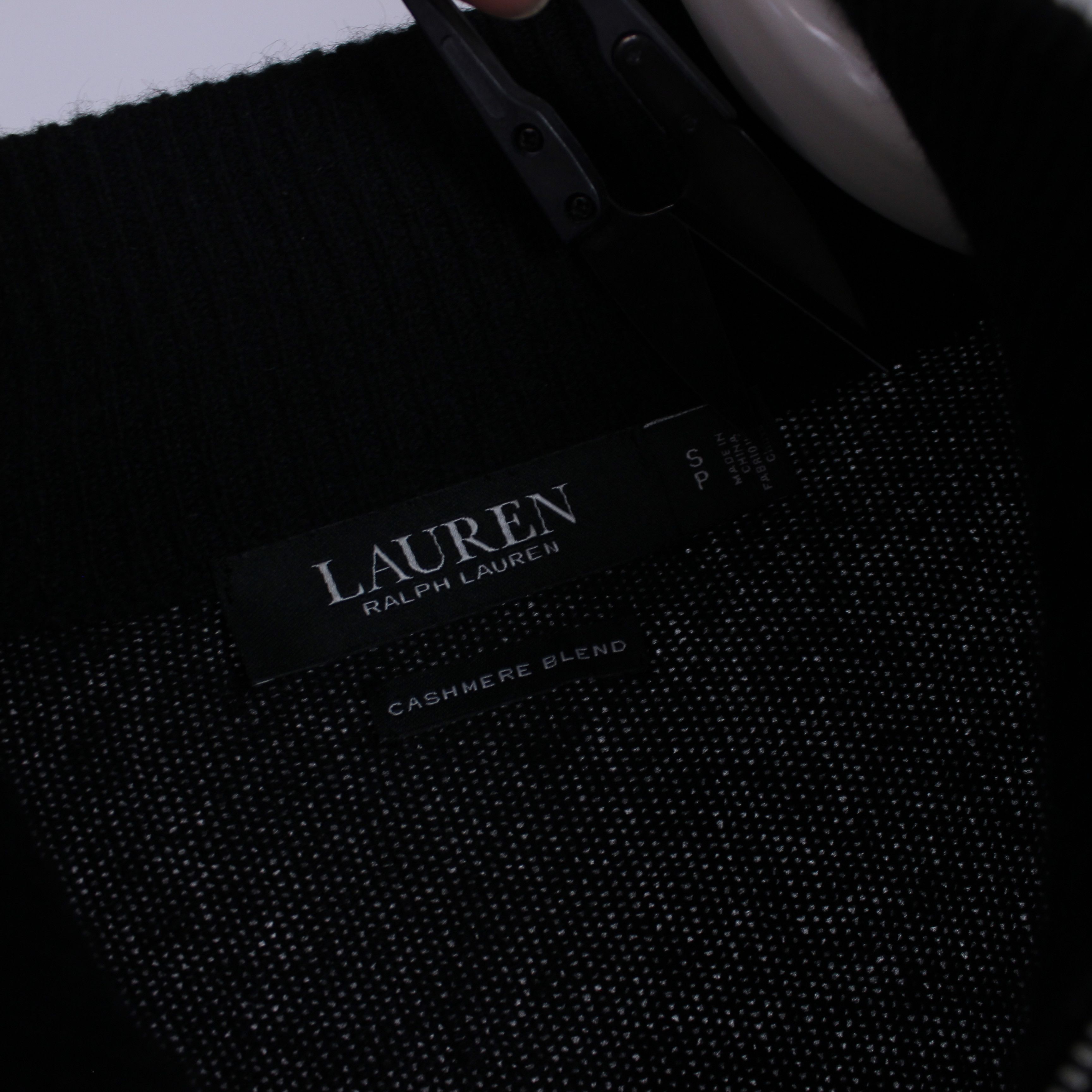 Polo Ralph Lauren Ralph Lauren cashmere full zip sweater pure S black label Size US S / EU 44-46 / 1 - 5 Thumbnail