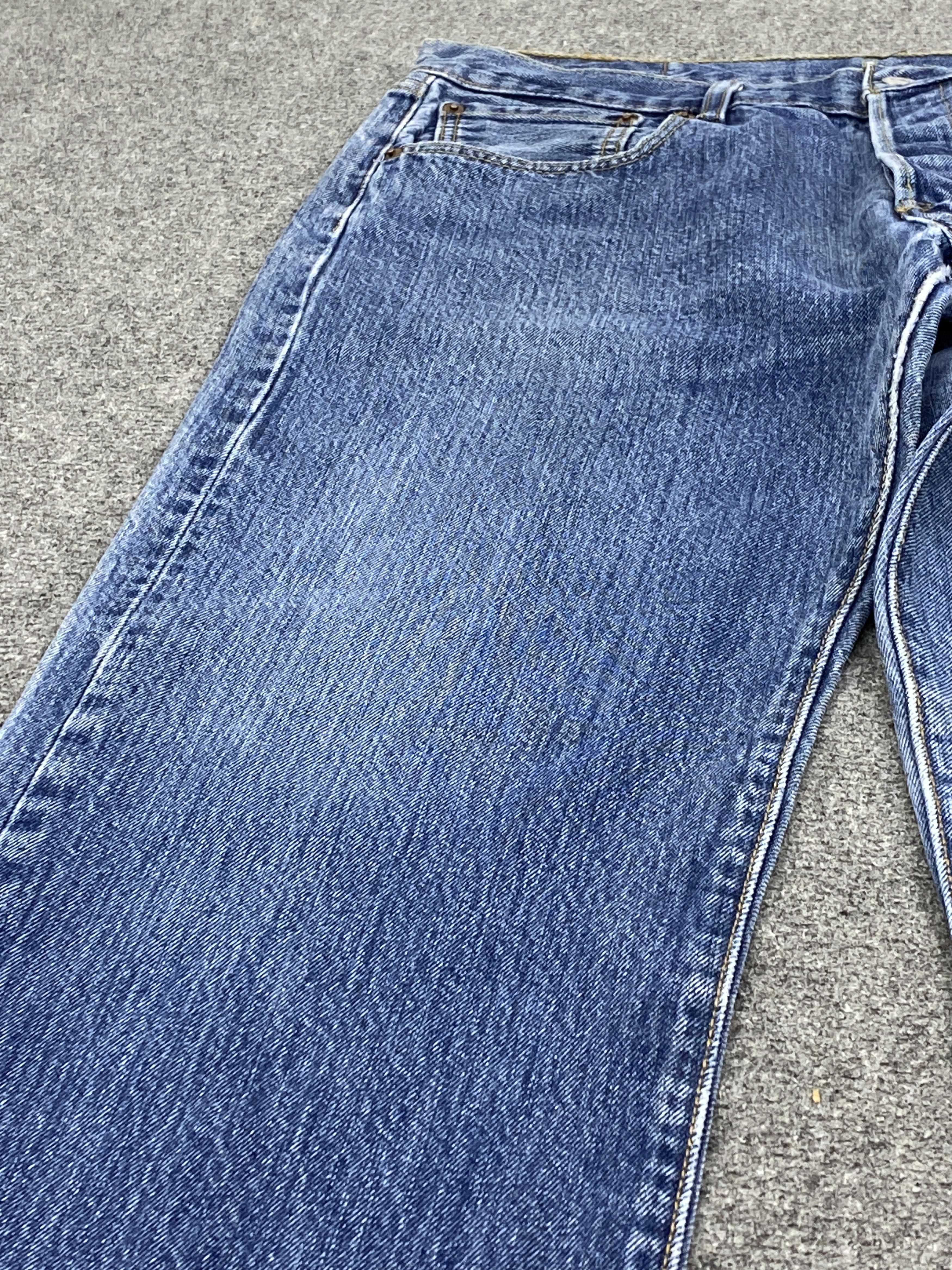 Levi's × Vintage Blue Denim Vintage Levi's 501 Jeans Size US 35 - 16 Thumbnail