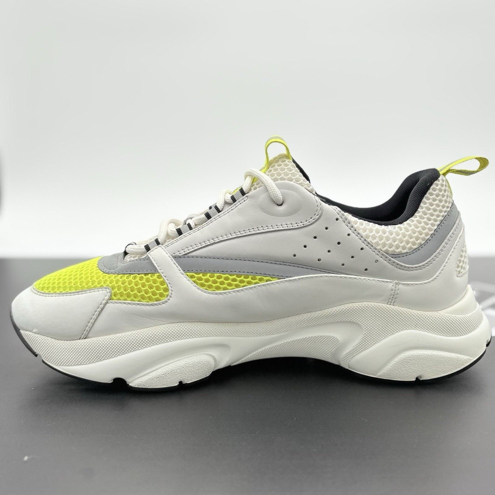 Dior Dior B22 ' White Yellow ' | GREAT CONDITION! Size US 13 / EU 46 - 4 Thumbnail