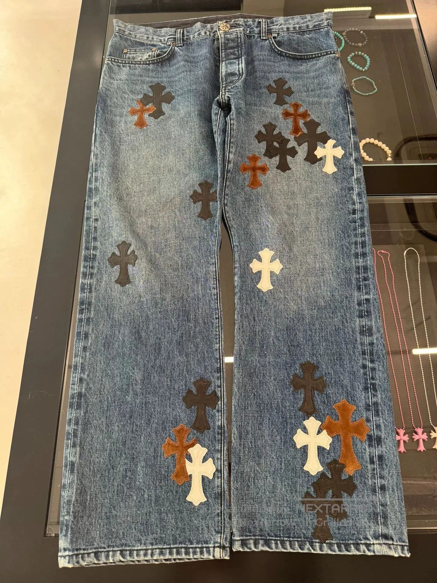 Chrome Hearts Chrome Hearts Limited Edition Denim Jeans. Size US 38 / EU 54 - 1 Thumbnail
