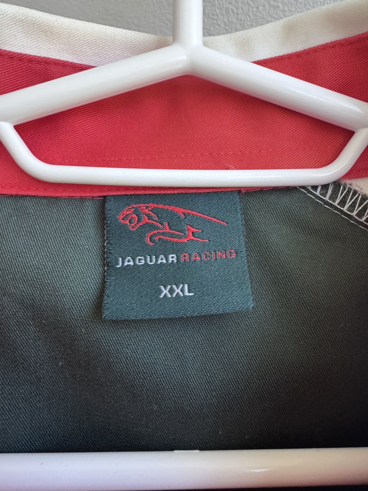 Formula 1 Jaguar Racing 2003 HSBC Formula 1 F1 Racing Button Up Shirt Size US XXL / EU 58 / 5 - 9 Thumbnail