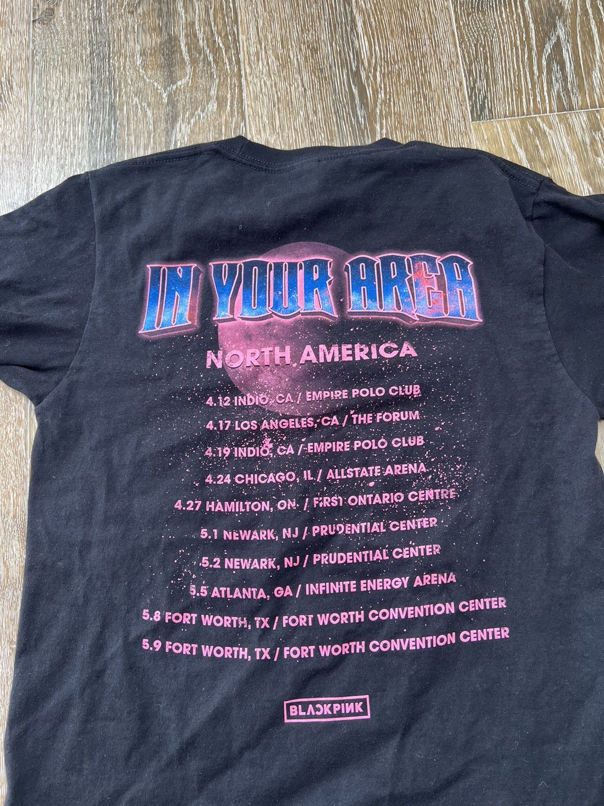 Band Tees Black pink 2019 in your area tee Size US S / EU 44-46 / 1 - 4 Thumbnail