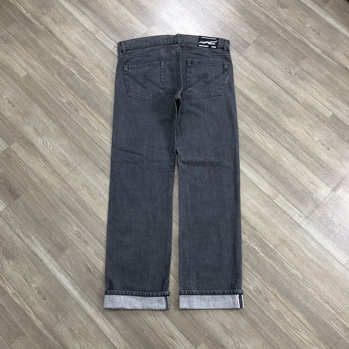 Japanese Brand 2002s Neighborhood Savage Narrow Selvedge Denim Pants Size US 33 - 15 Thumbnail