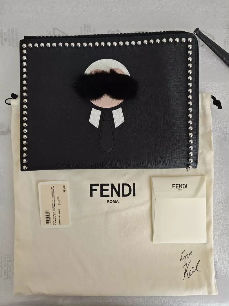 Fendi Fendi L-shaped zipper handbag Size ONE SIZE - 1 Thumbnail