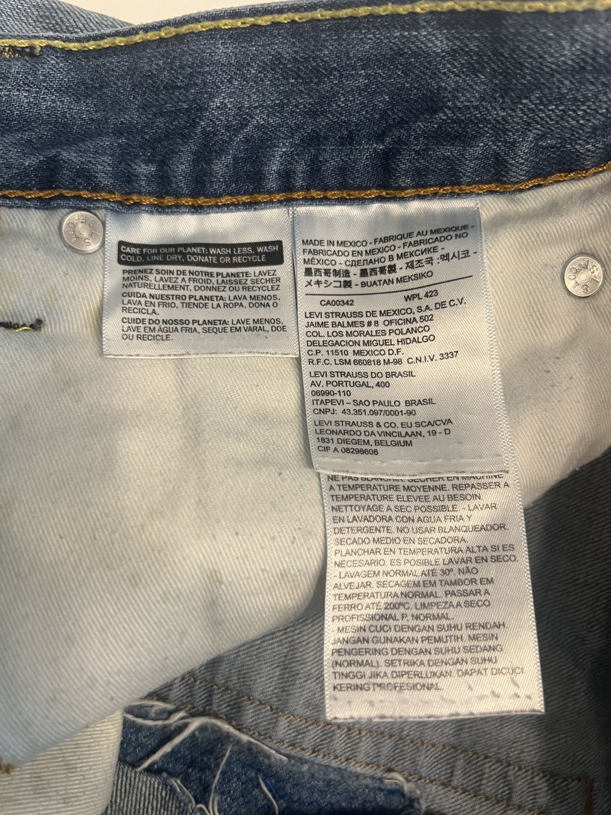 Levi's Levis destroyed 511 denim shorts Size US 32 / EU 48 - 5 Thumbnail