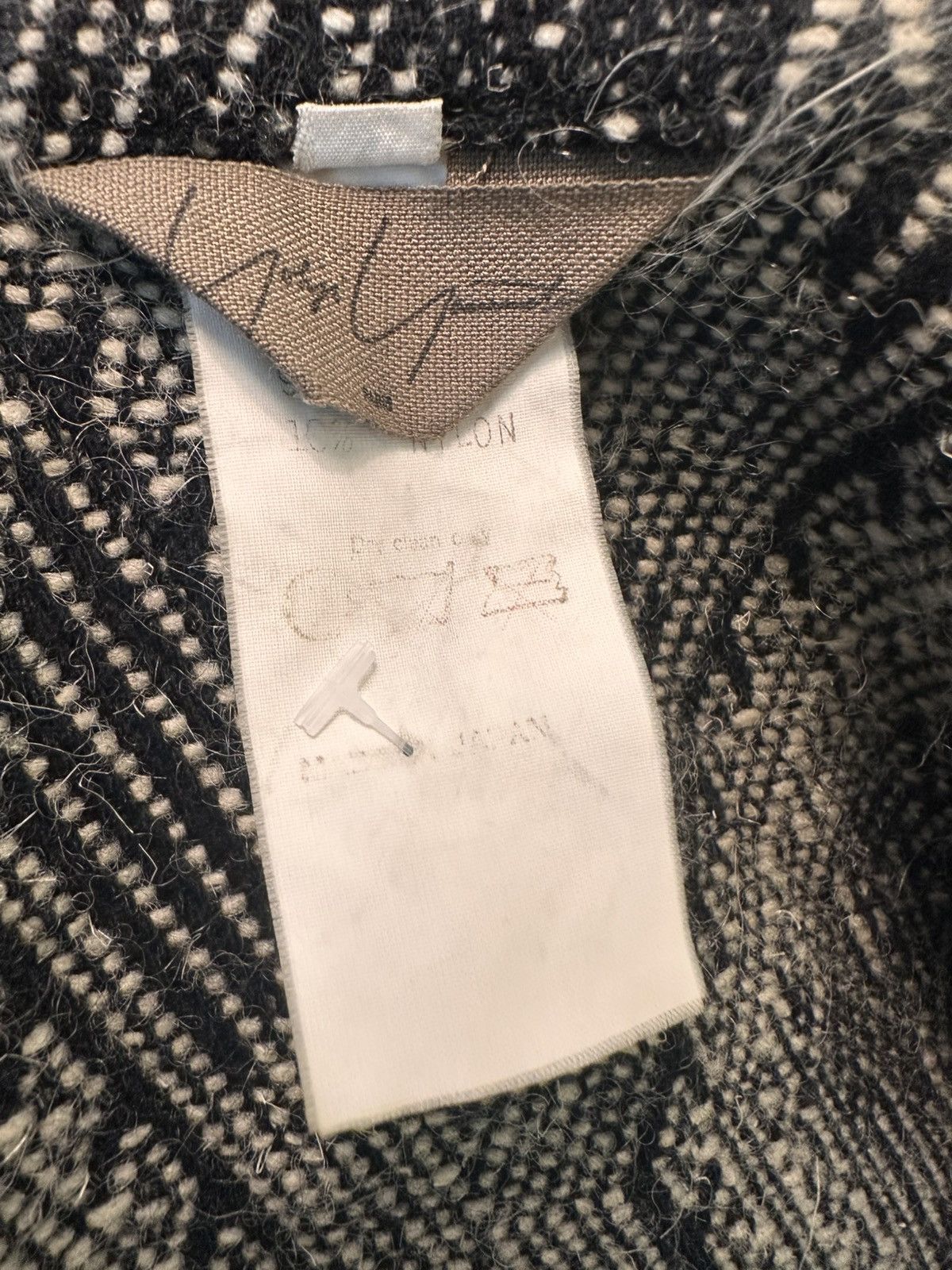 Yohji Yamamoto Magnificent short jacket in jacquard pattern Yohji Yamamoto Size M / US 6-8 / IT 42-44 - 10 Thumbnail