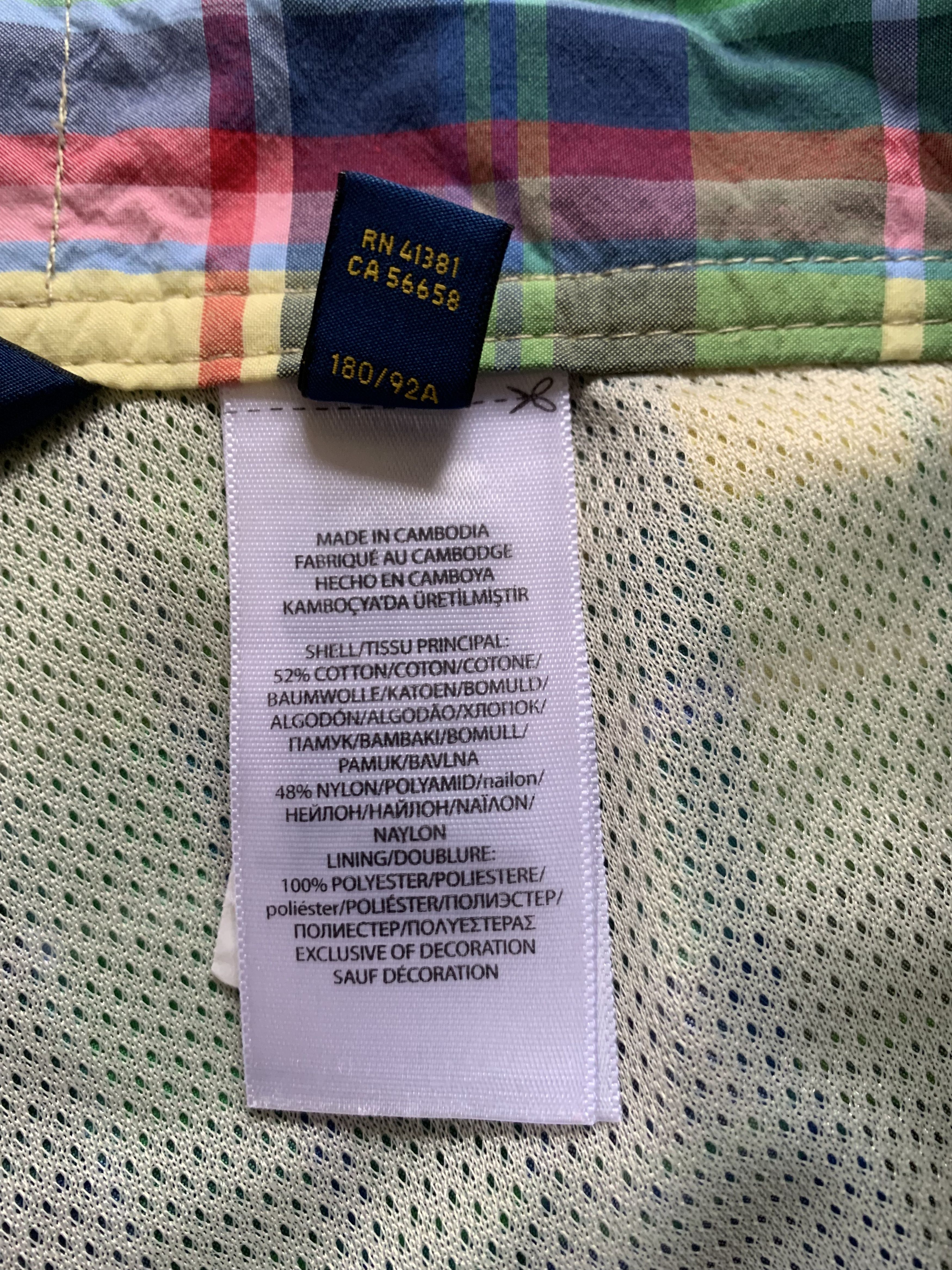Polo Ralph Lauren Polo Ralph Lauren Multicolor Check Swim Shorts Size US 36 / EU 52 - 10 Thumbnail