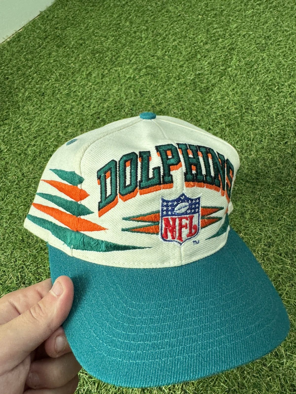 Logo Athletic Miami Dolphins snapback diamond cut Size ONE SIZE - 1 Thumbnail